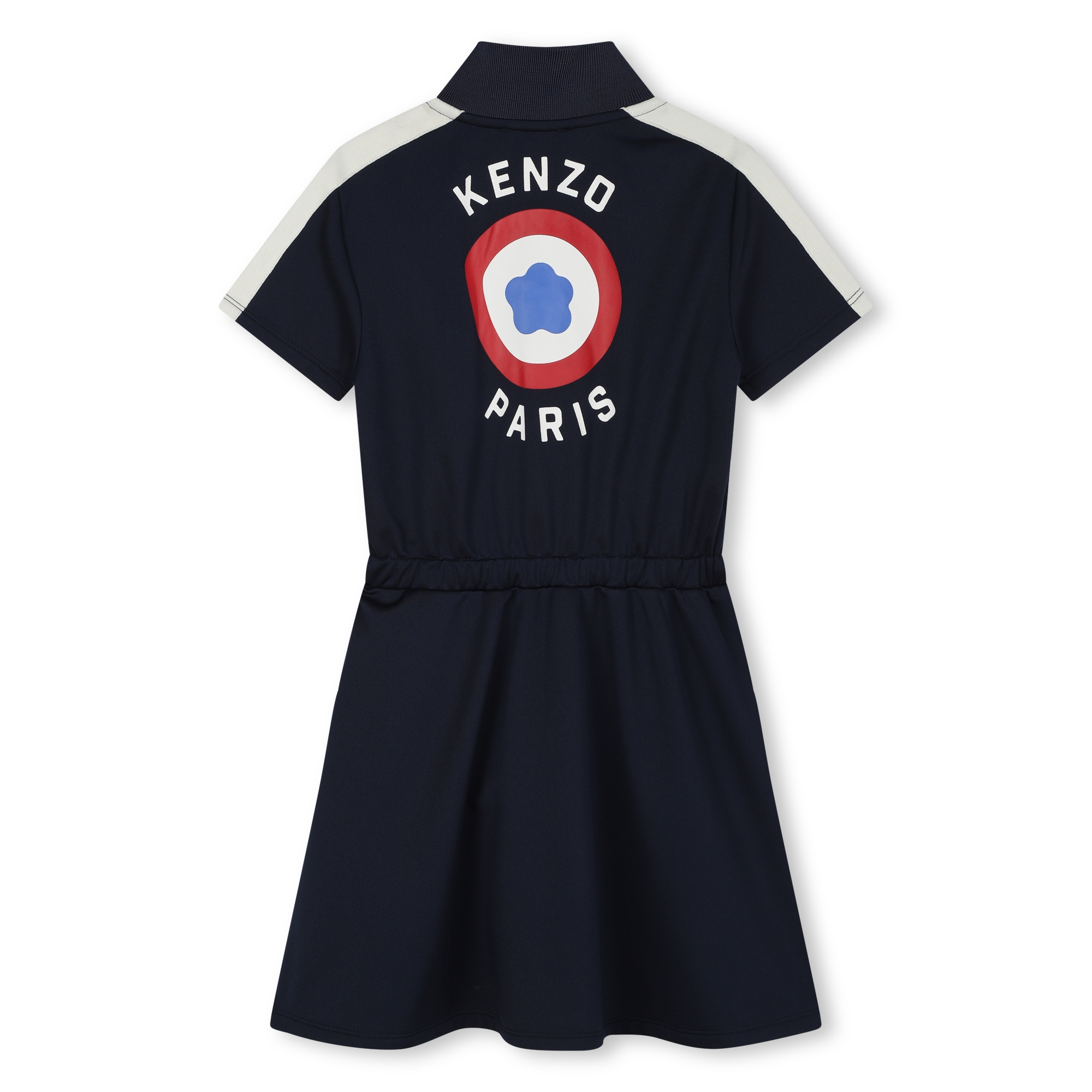 Kurzarm-Kleid mit Zipper KENZO KIDS Für MÄDCHEN