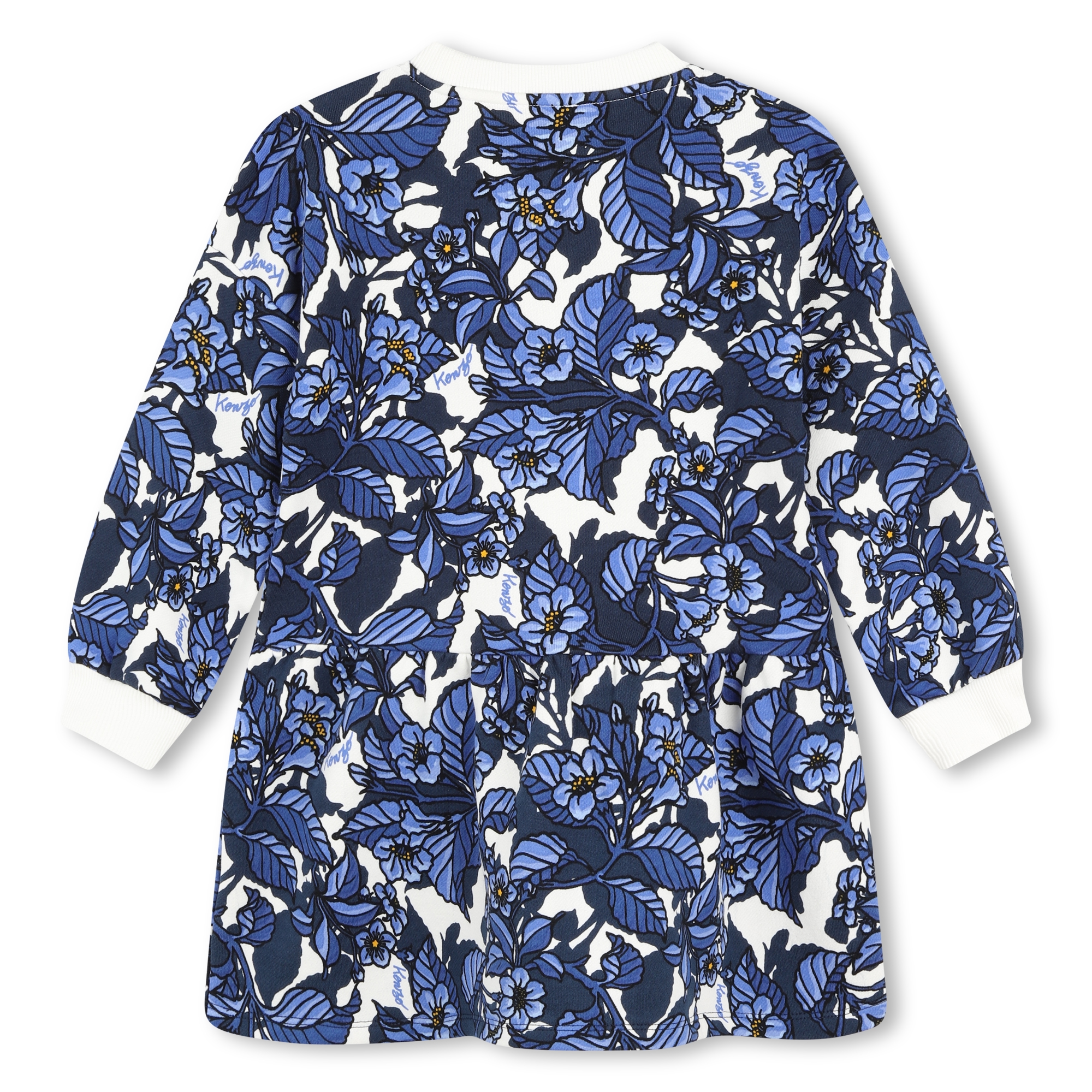 Robe molletonnée imprimée KENZO KIDS pour FILLE