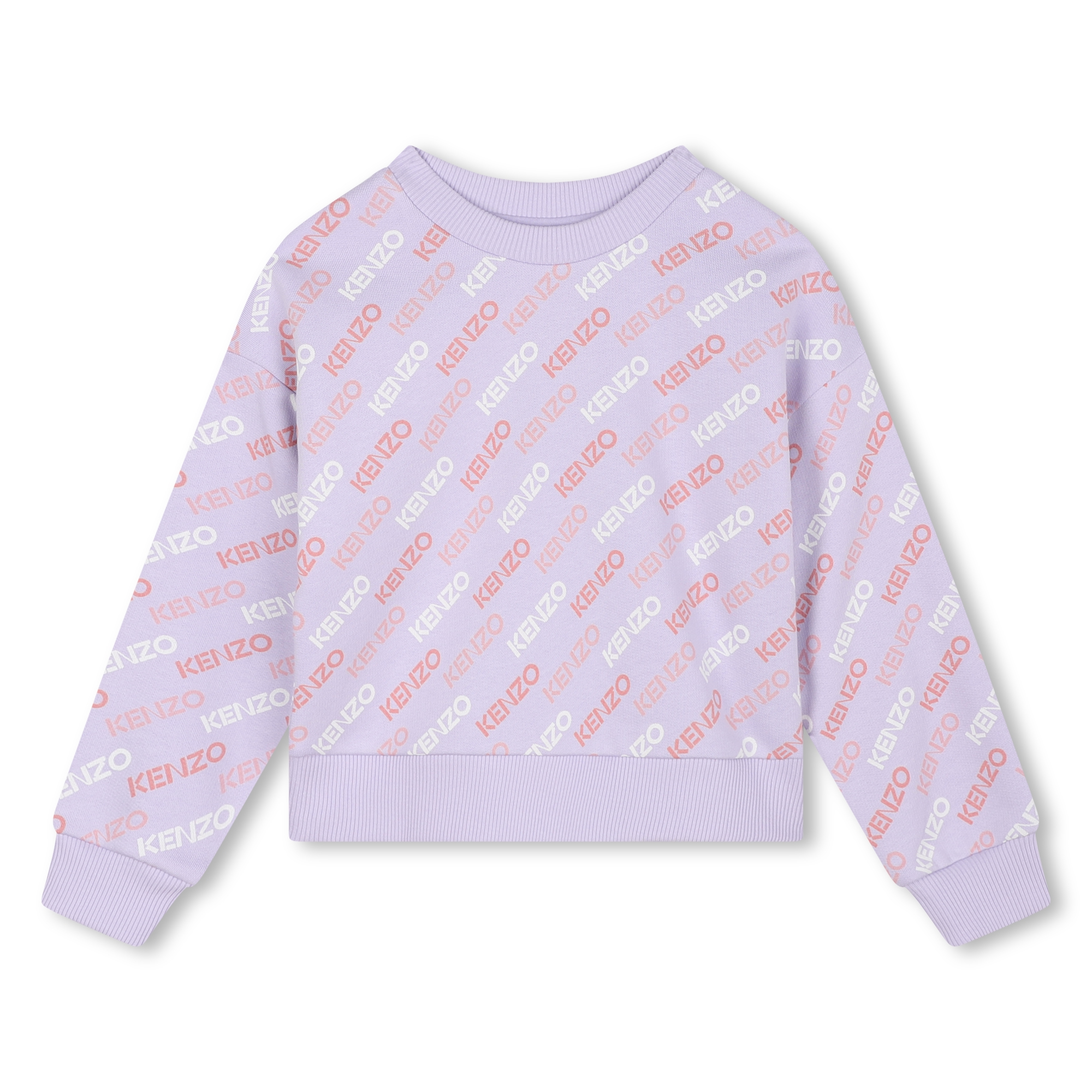 Cotton fleece sweatshirt KENZO KIDS for GIRL