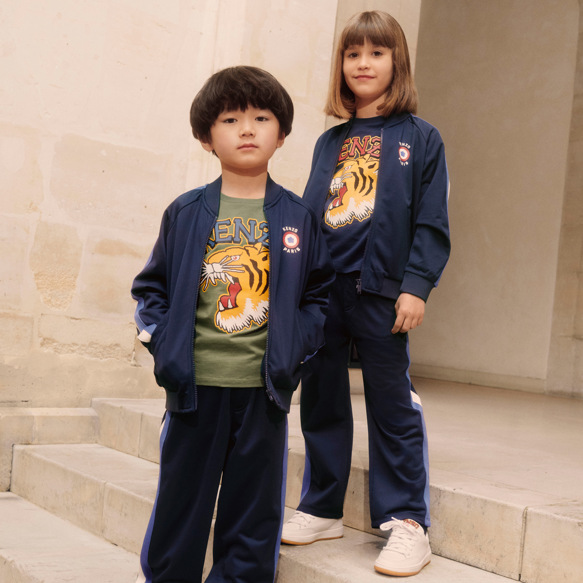 Chaqueta con cremallera KENZO KIDS para UNISEXO