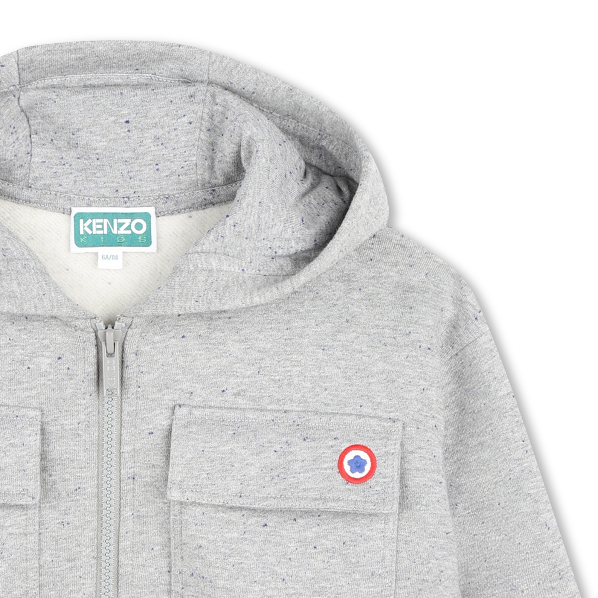 Cardigan de jogging molletonné KENZO KIDS pour FILLE