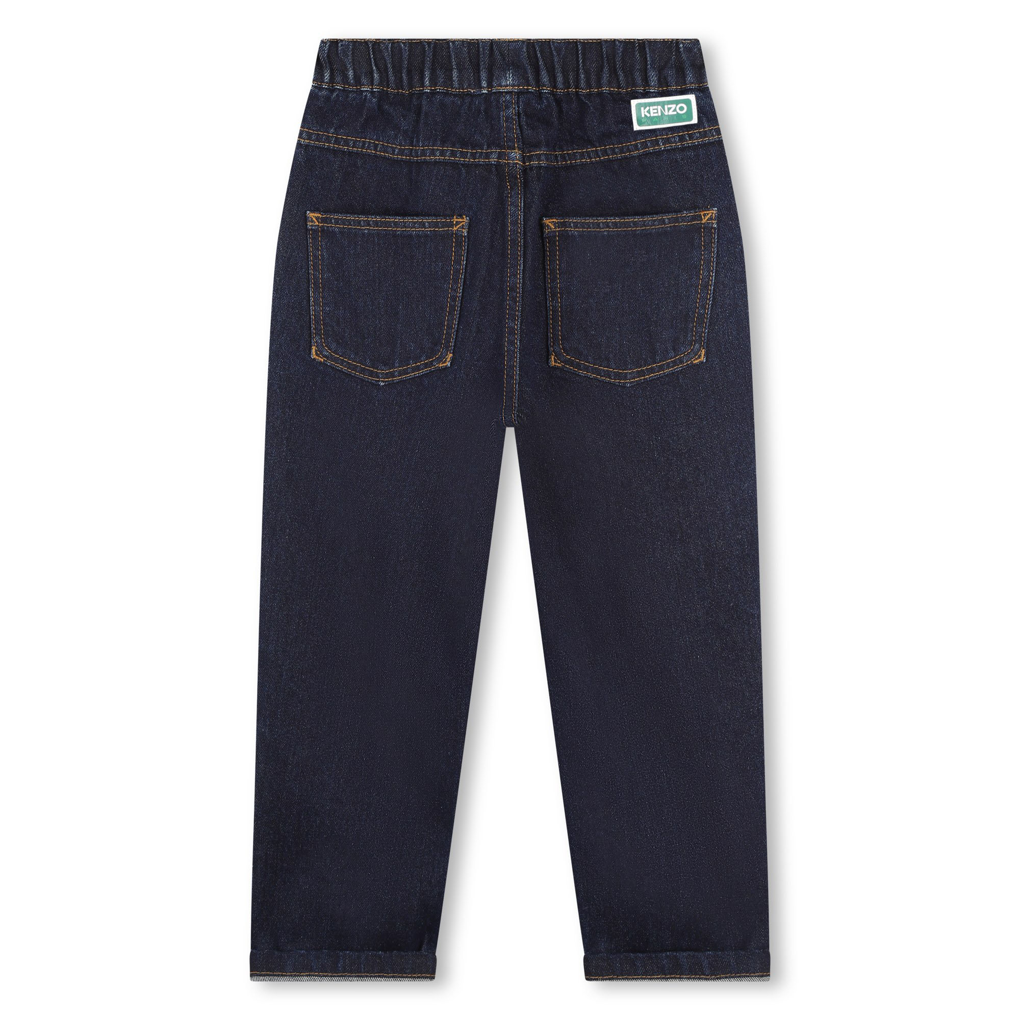 Five-pocket cotton jeans KENZO KIDS for UNISEX