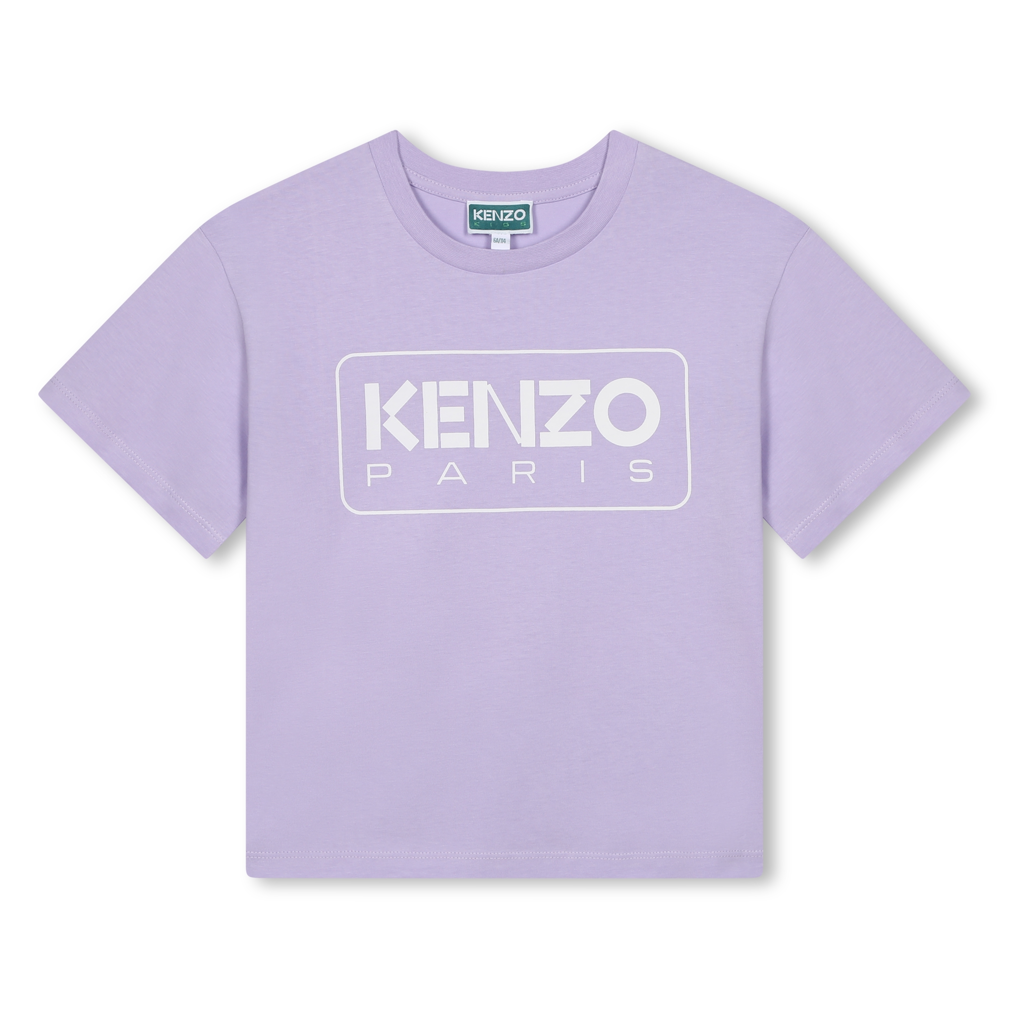 T-shirt manches courtes coton KENZO KIDS pour FILLE