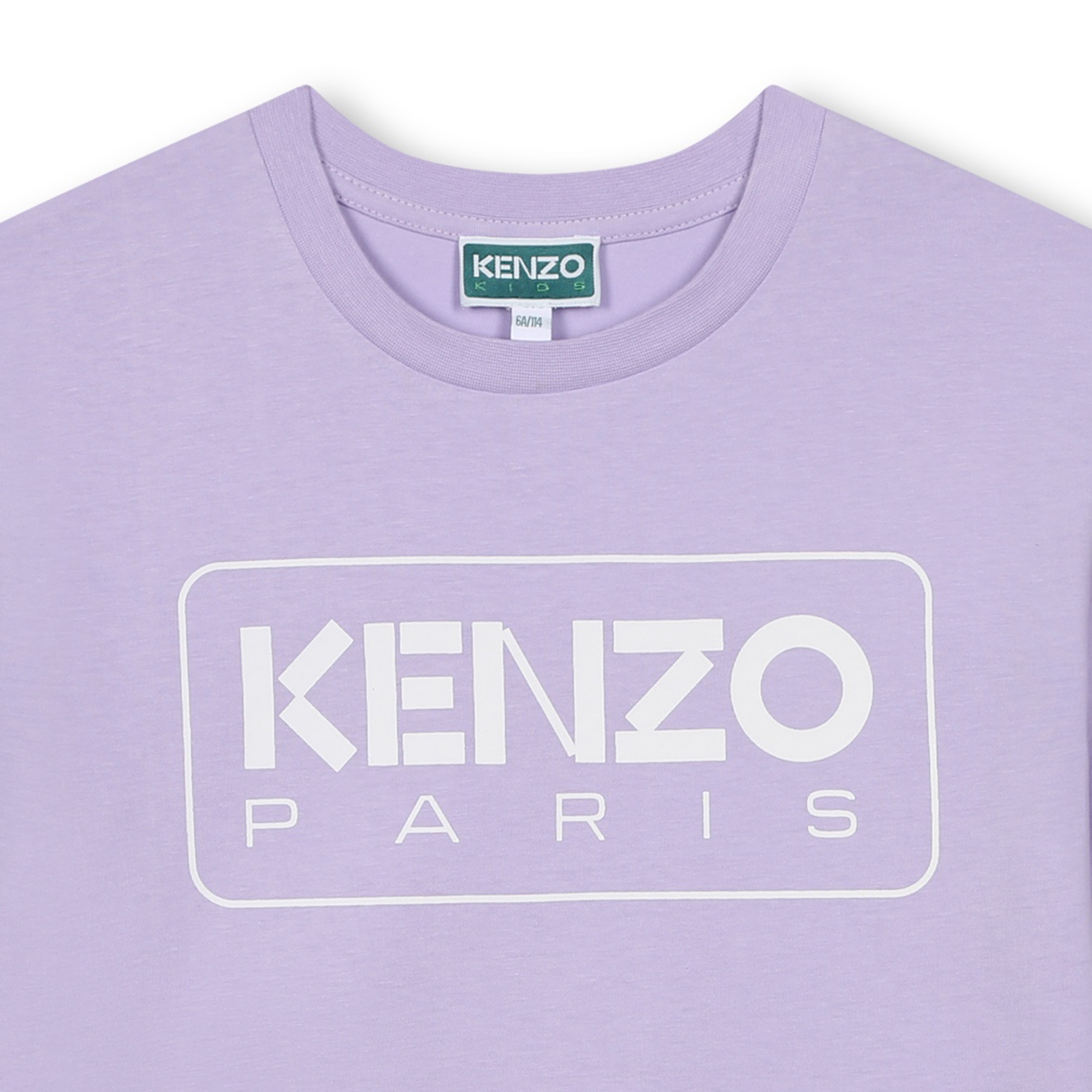 Short-sleeved cotton T-shirt KENZO KIDS for GIRL