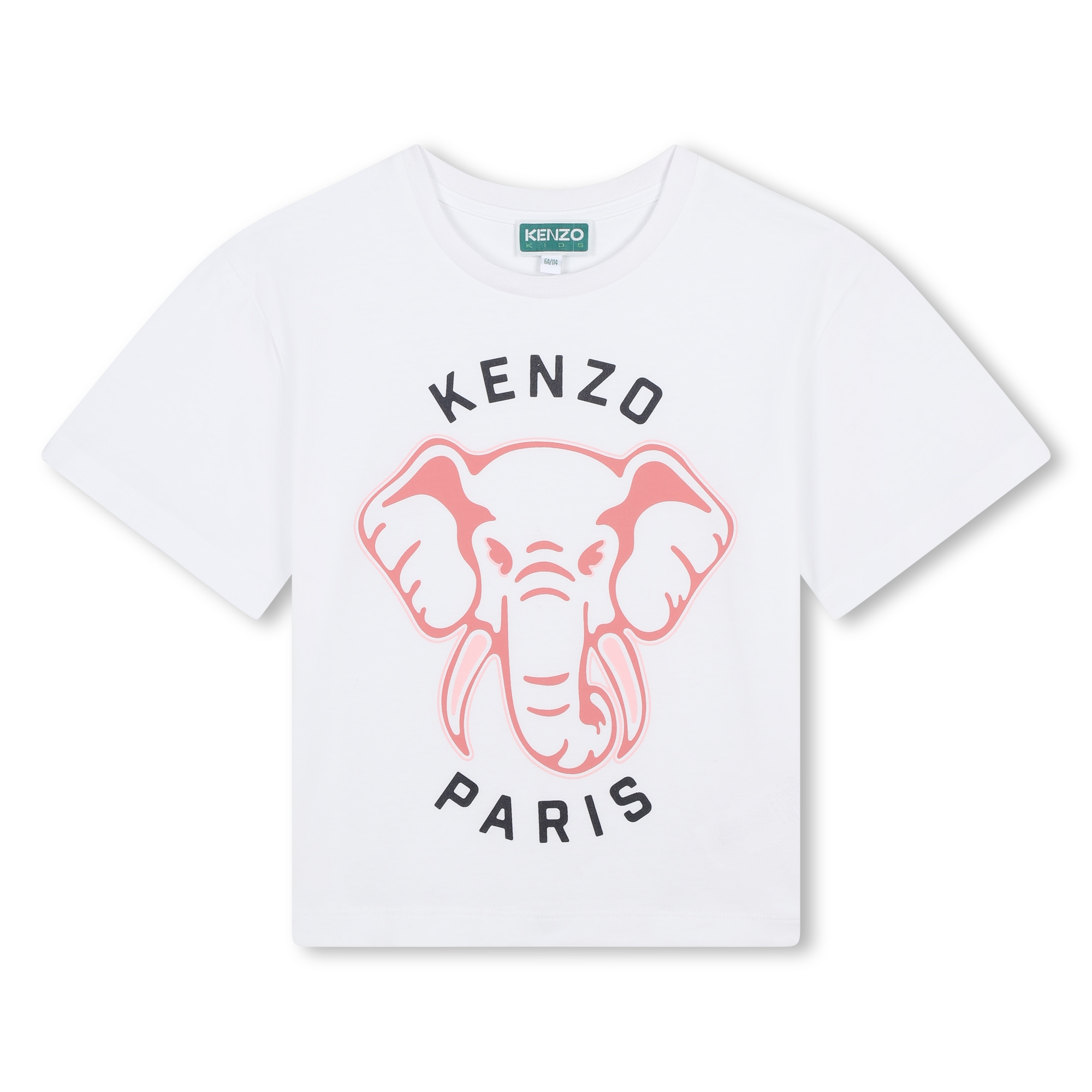 T-shirt imprimé en coton KENZO KIDS pour FILLE