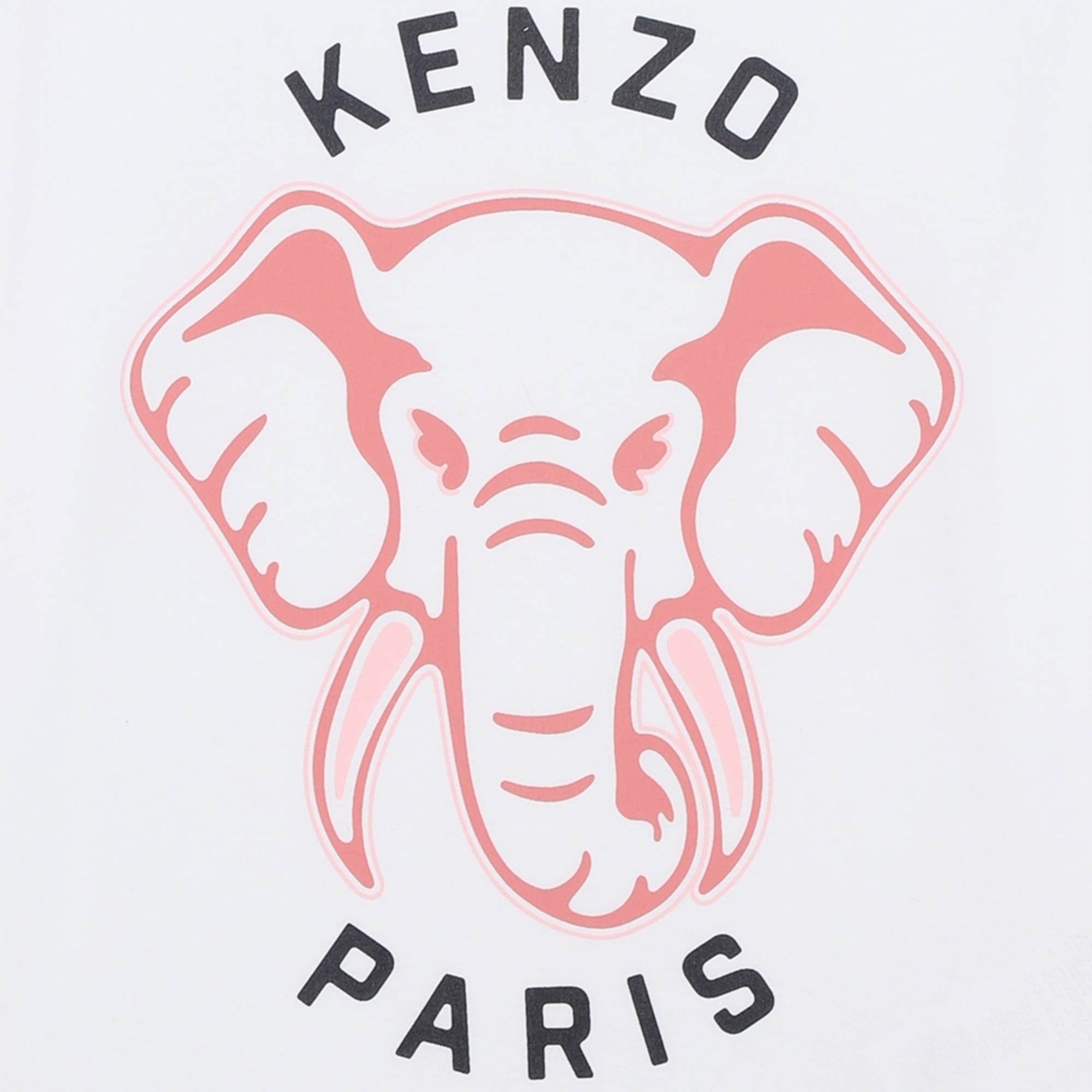 T-shirt imprimé en coton KENZO KIDS pour FILLE