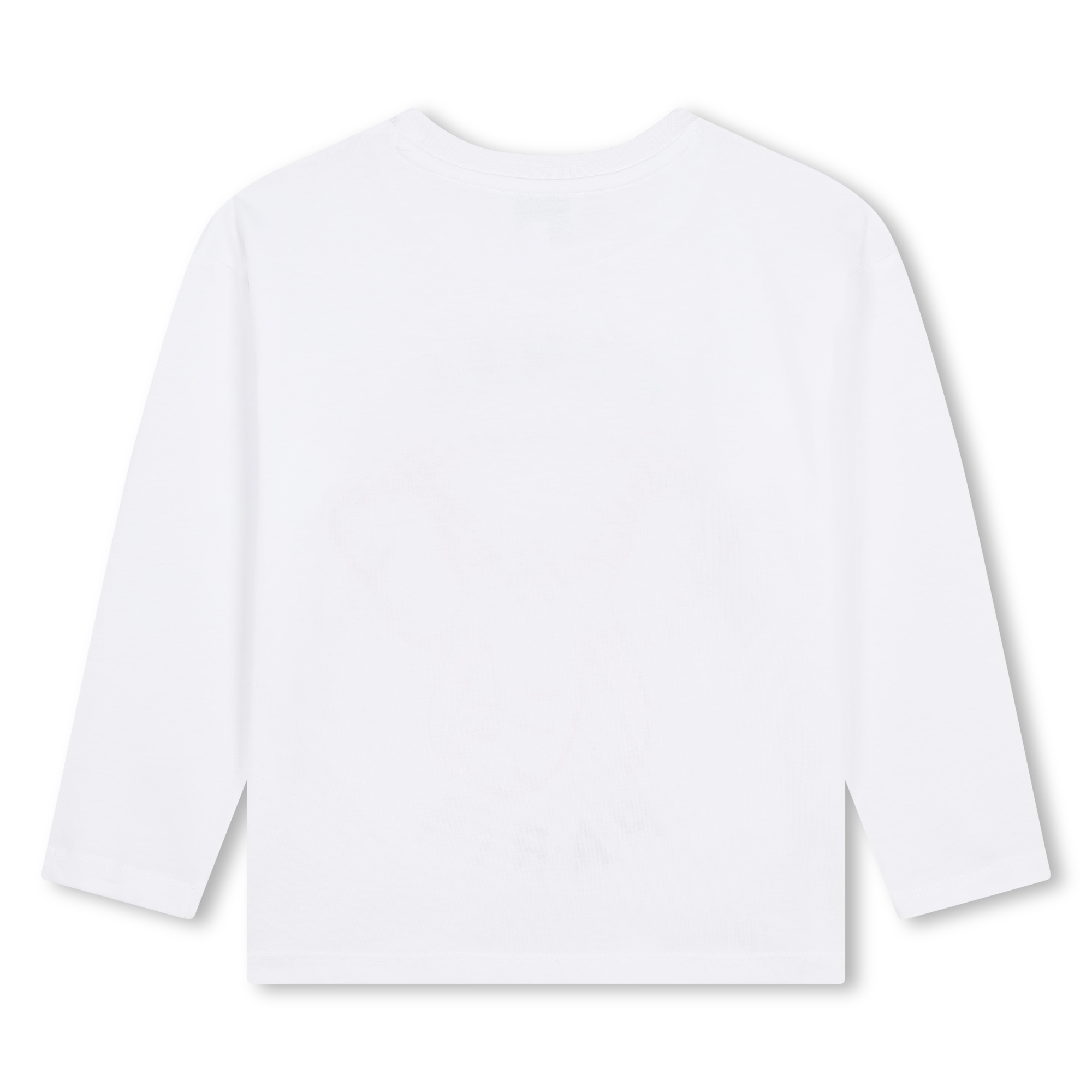 T-shirt manches longues coton KENZO KIDS pour FILLE