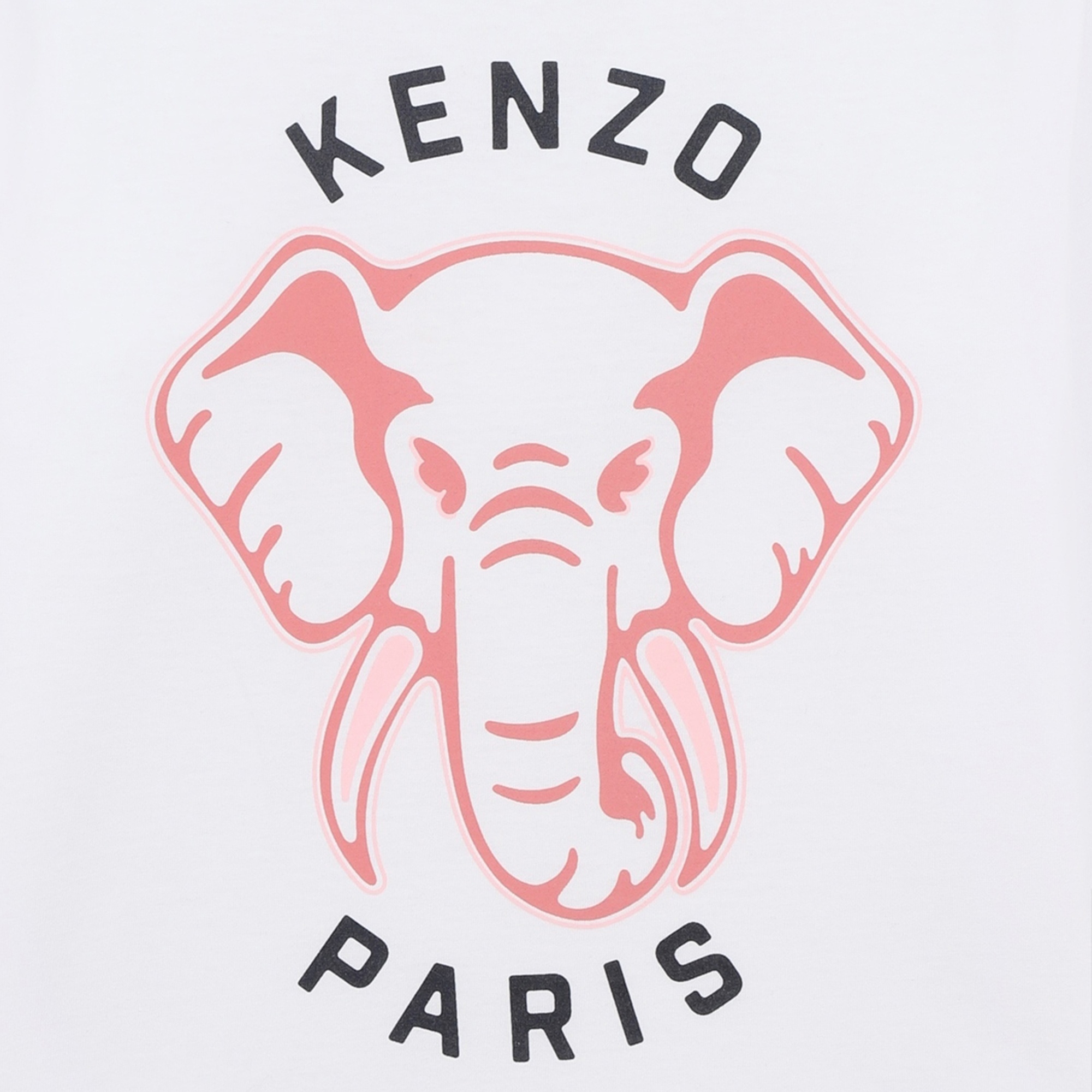 T-shirt manches longues coton KENZO KIDS pour FILLE