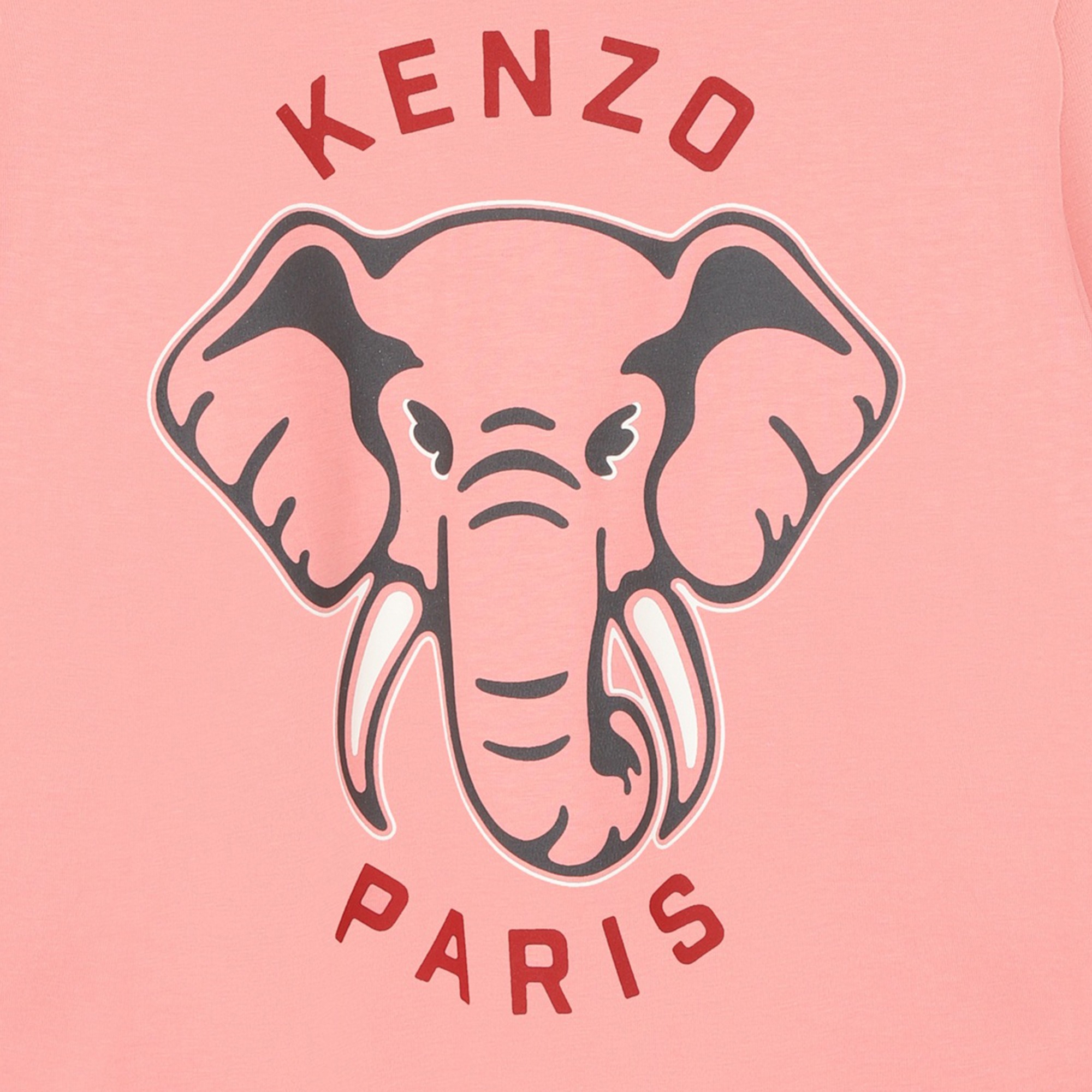 T-shirt manches longues coton KENZO KIDS pour FILLE