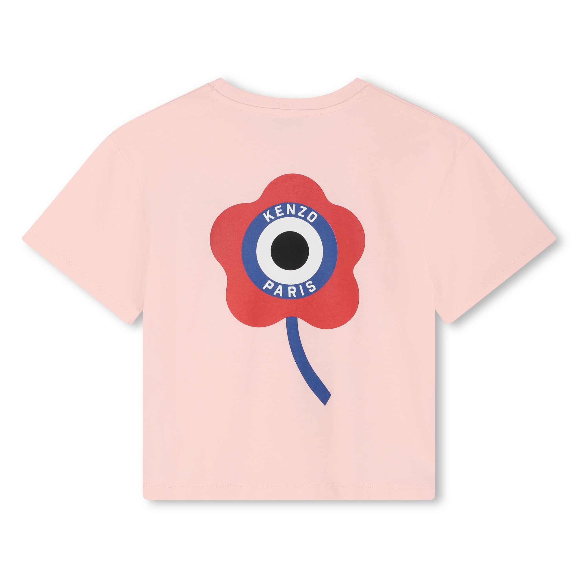 Katoenen T-shirt korte mouwen KENZO KIDS Voor