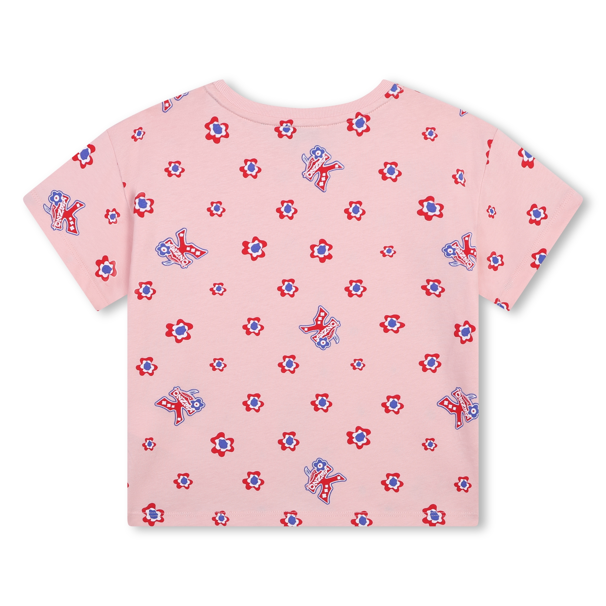 Kurzärmliges Baumwoll-Shirt KENZO KIDS Für MÄDCHEN