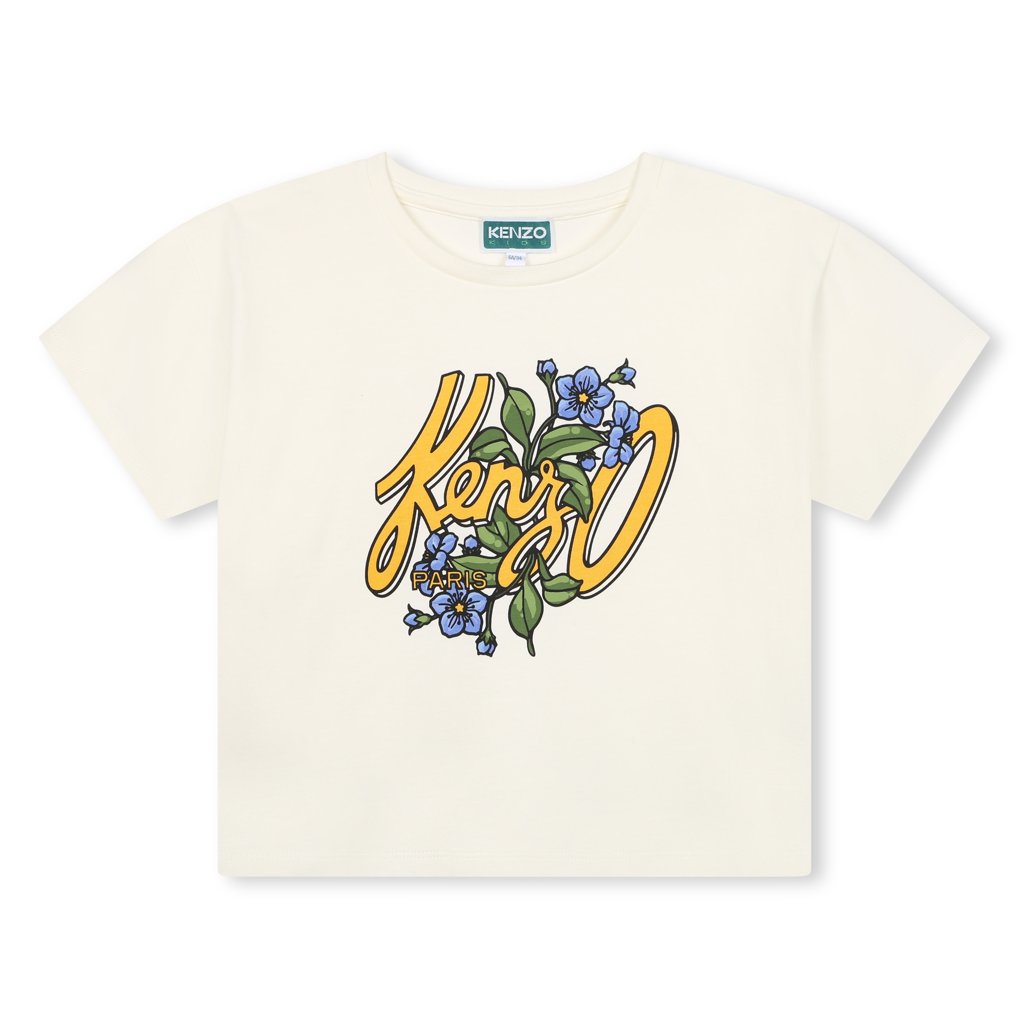 Camiseta algodón manga corta KENZO KIDS para NIÑA