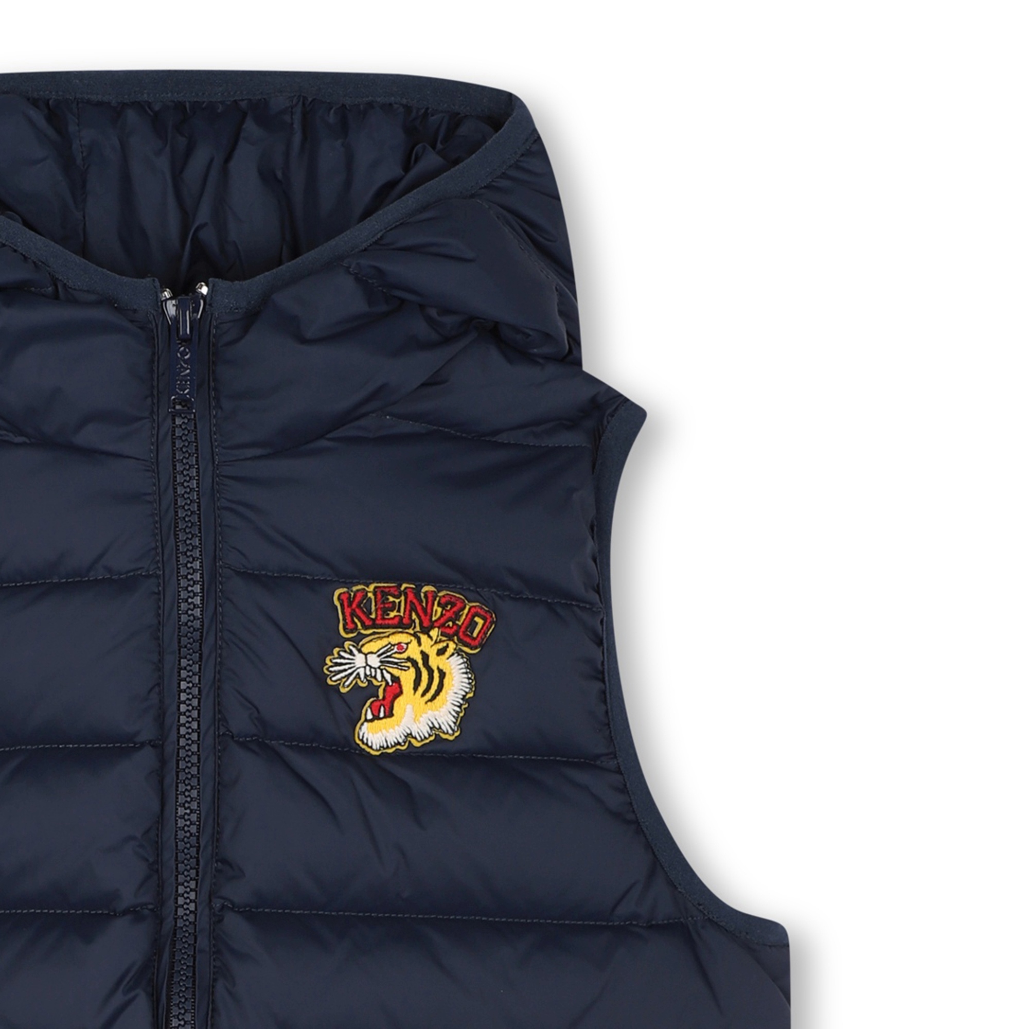 Sleeveless puffer jacket KENZO KIDS for UNISEX