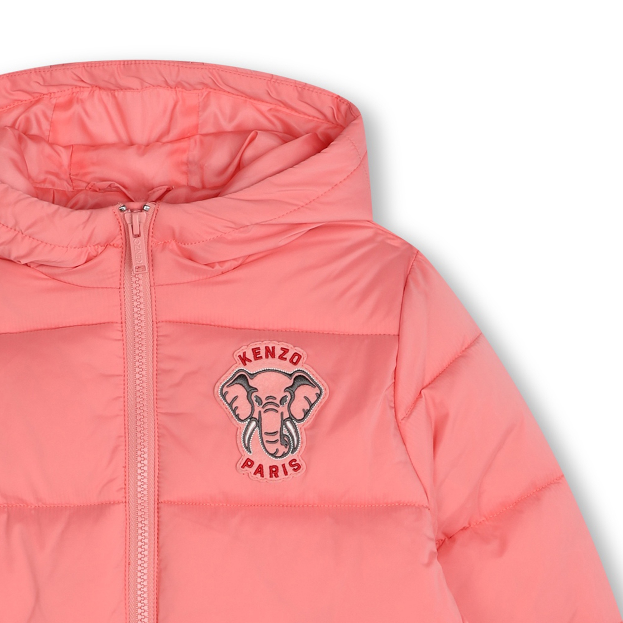 Hooded water-repellent jacket KENZO KIDS for UNISEX