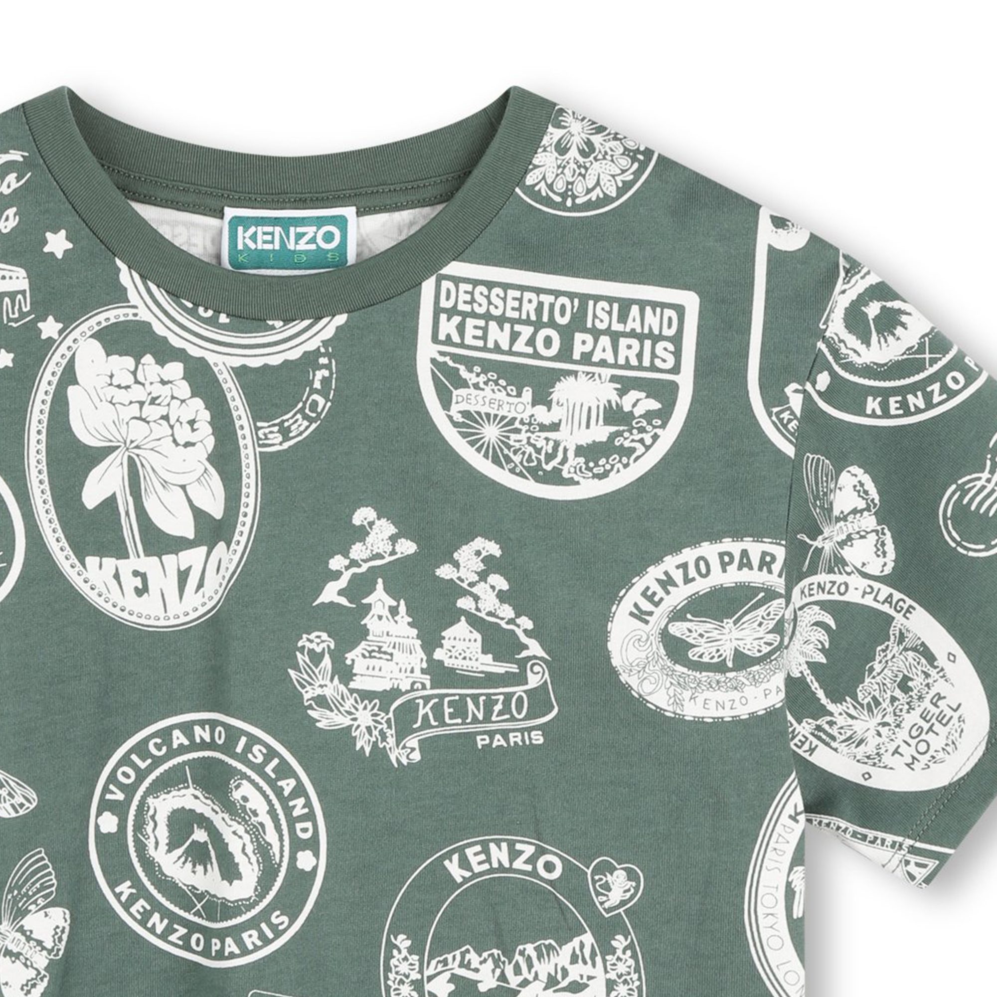 Camiseta de manga corta KENZO KIDS para NIÑO