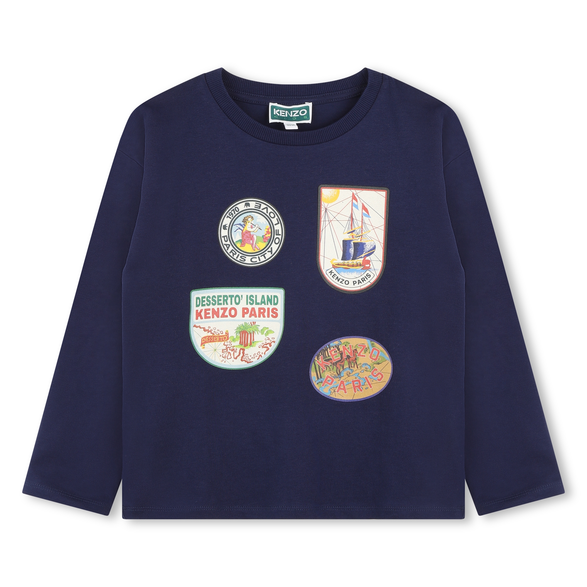 Camiseta de manga larga KENZO KIDS para NIÑO