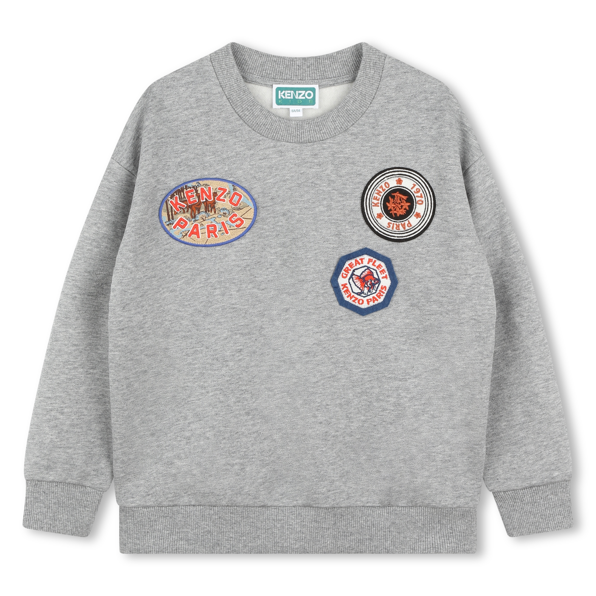 Felpa ricamata KENZO KIDS Per RAGAZZO