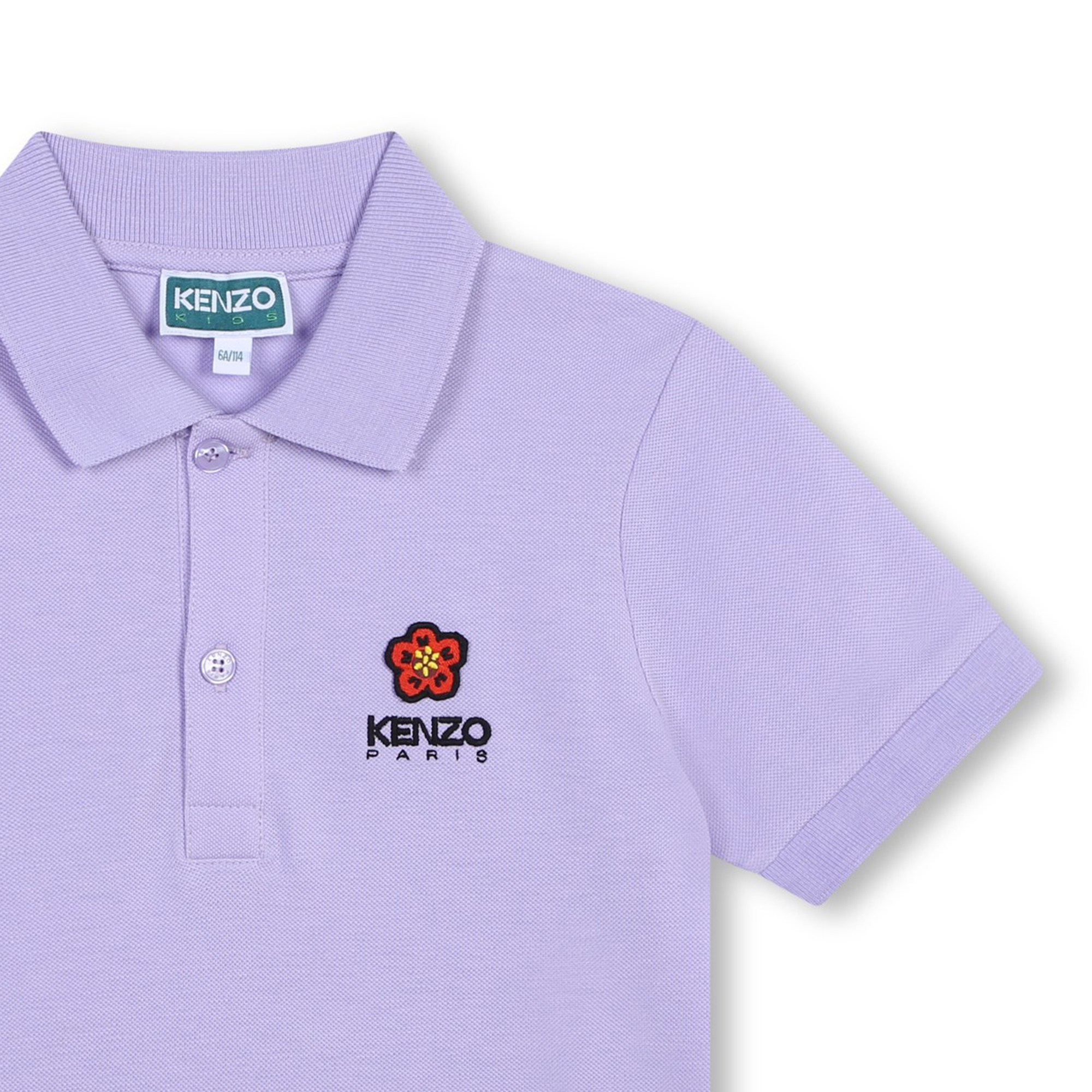 Polo in maglia piqué KENZO KIDS Per UNISEX