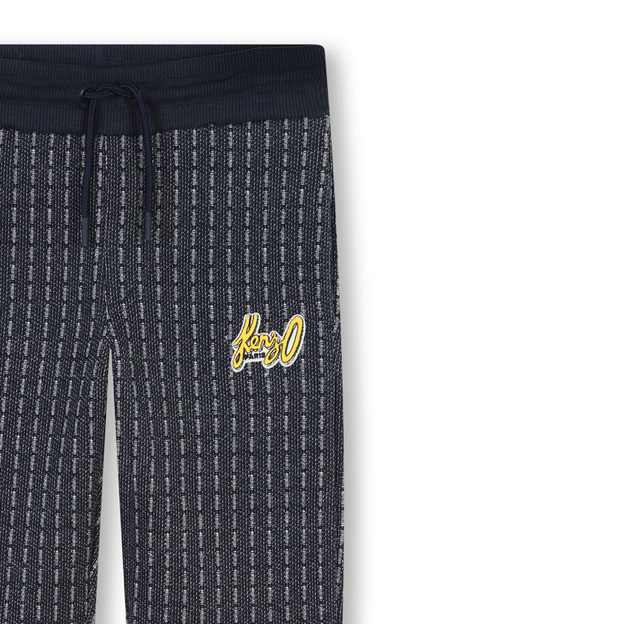 Embroidered jogging trousers KENZO KIDS for BOY