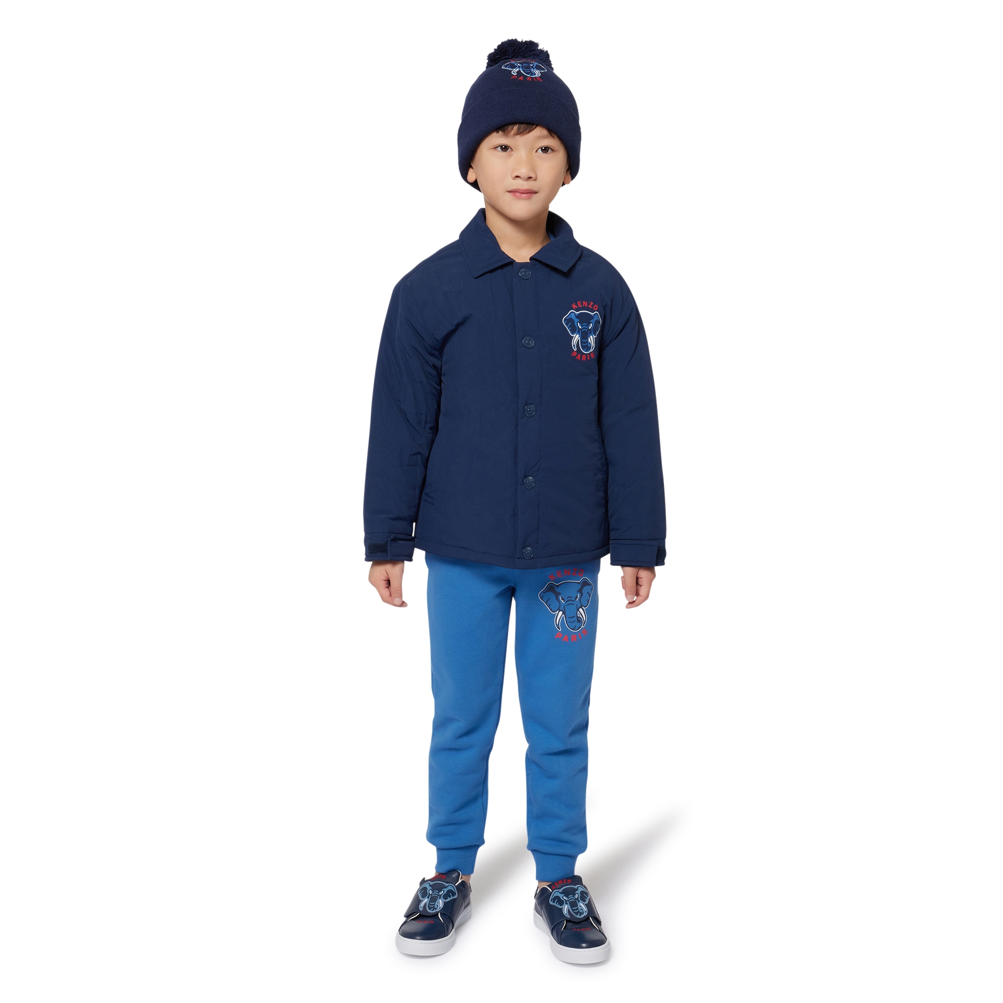 Fleece jogging trousers KENZO KIDS for BOY