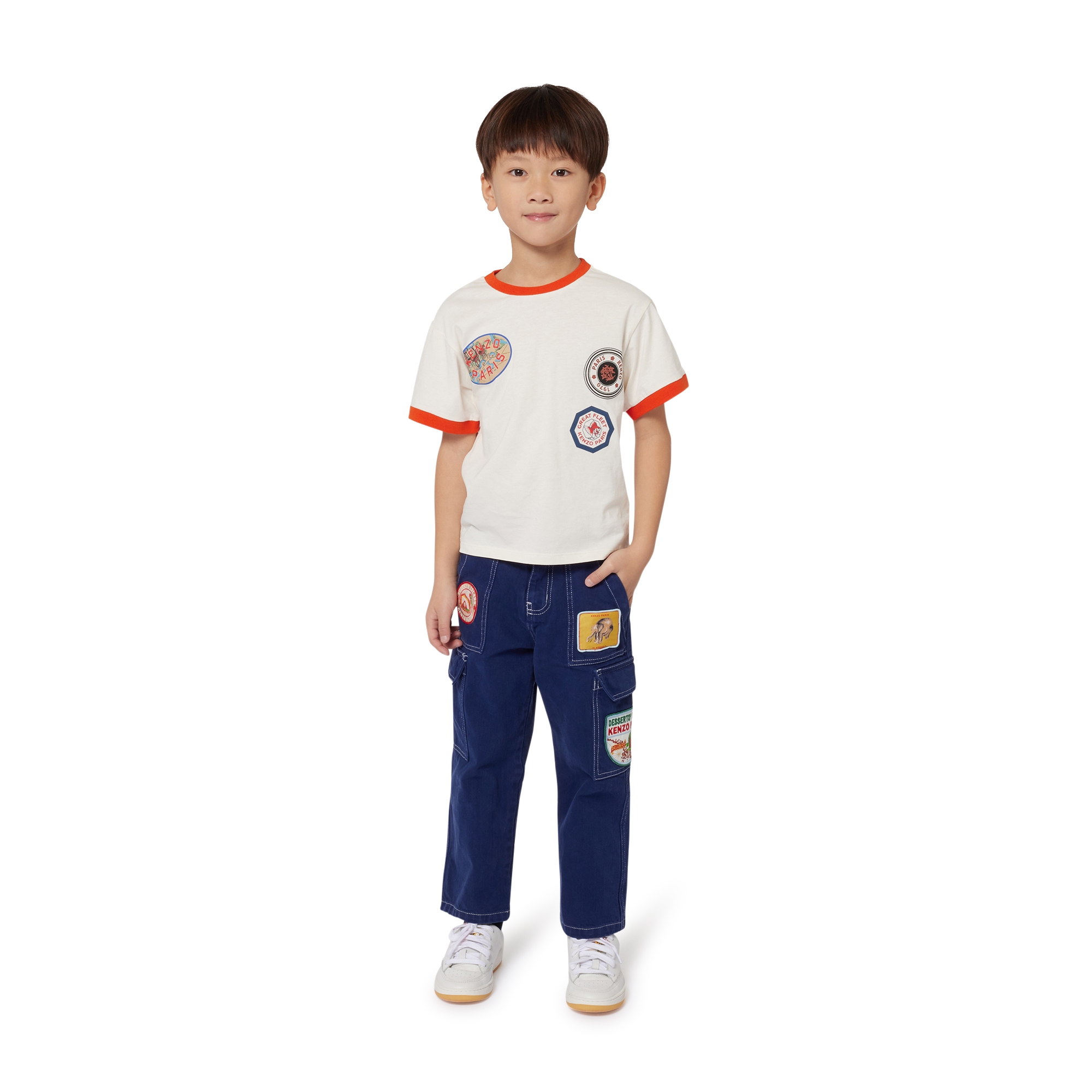 Trousers with pockets KENZO KIDS for BOY