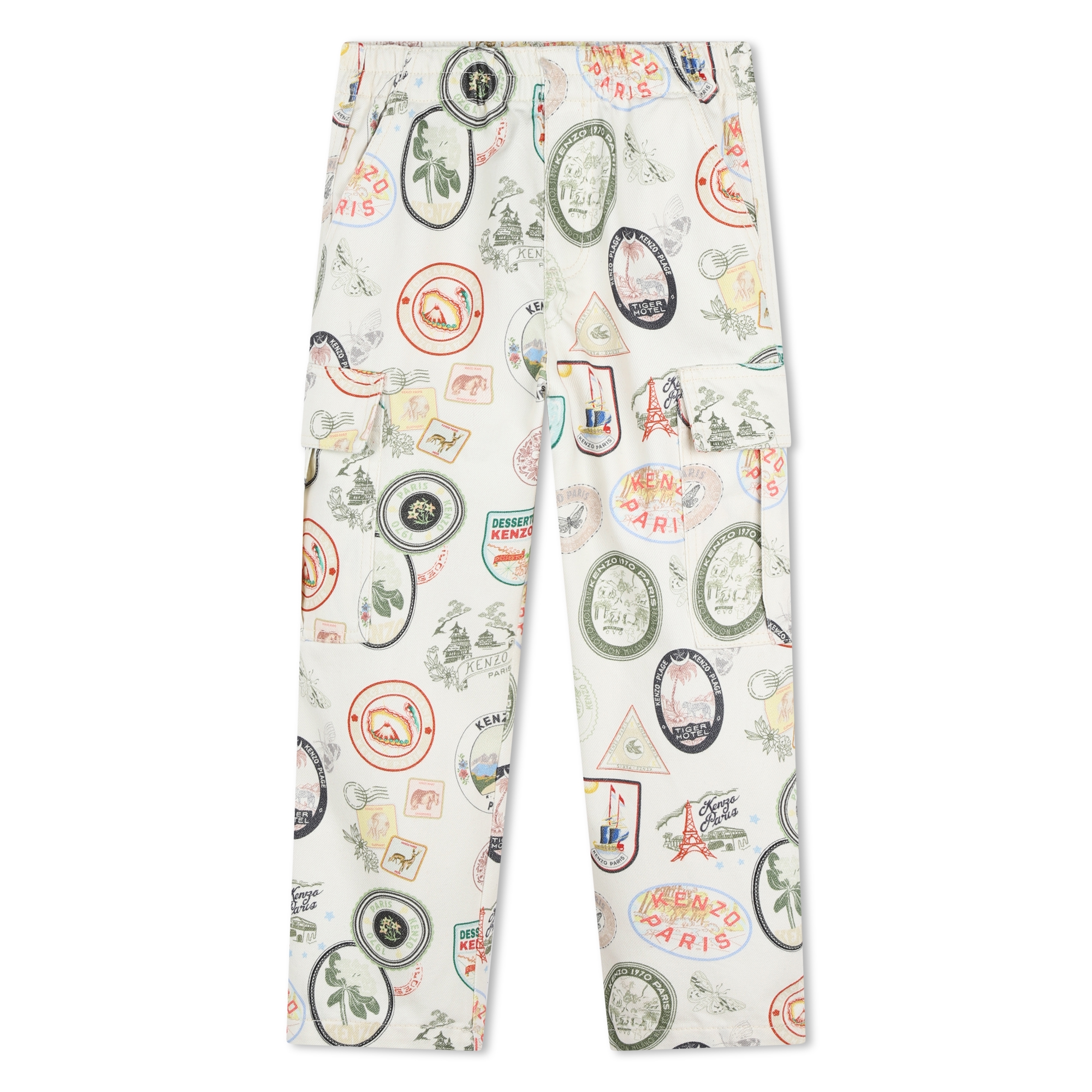 Printed trousers KENZO KIDS for UNISEX