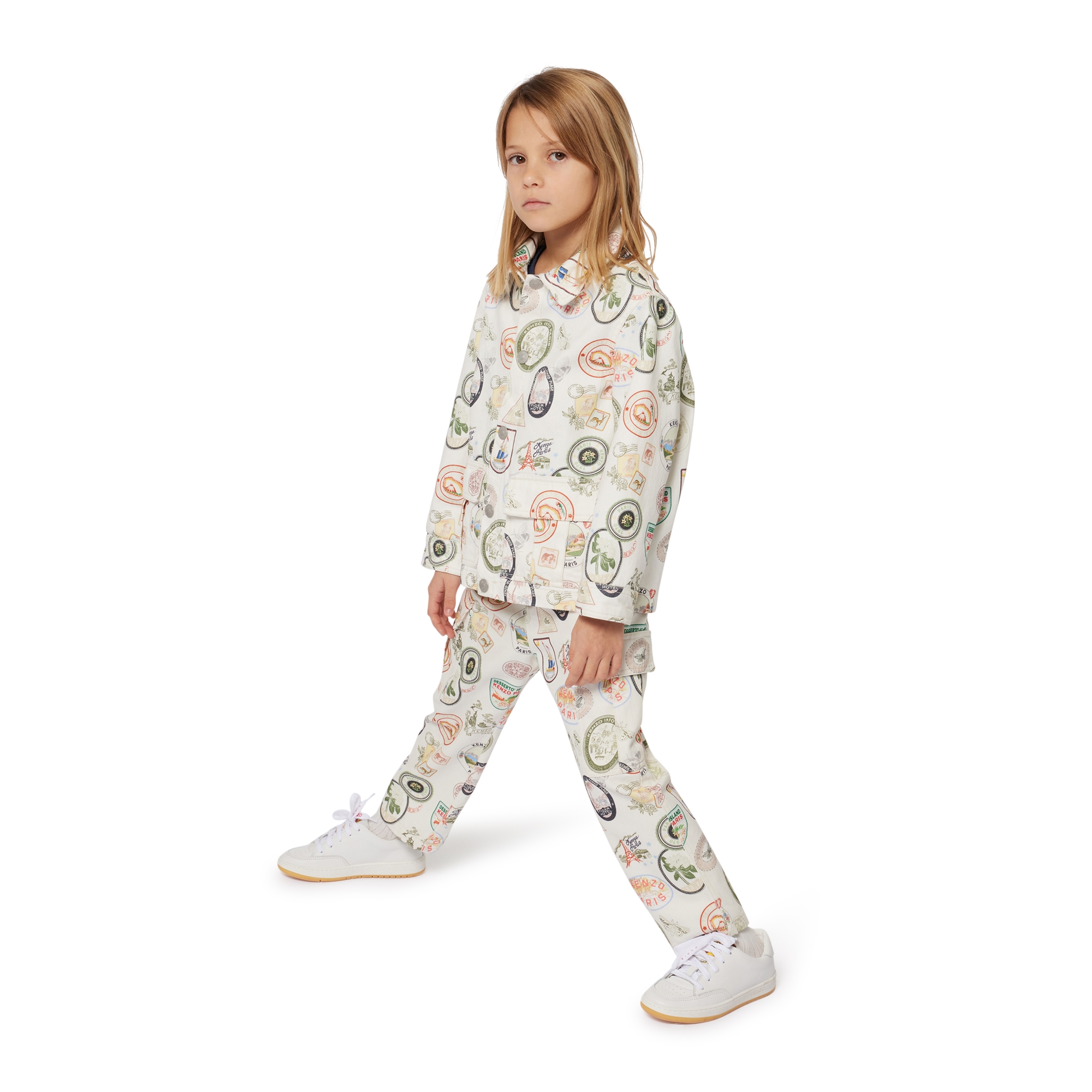 Printed trousers KENZO KIDS for UNISEX