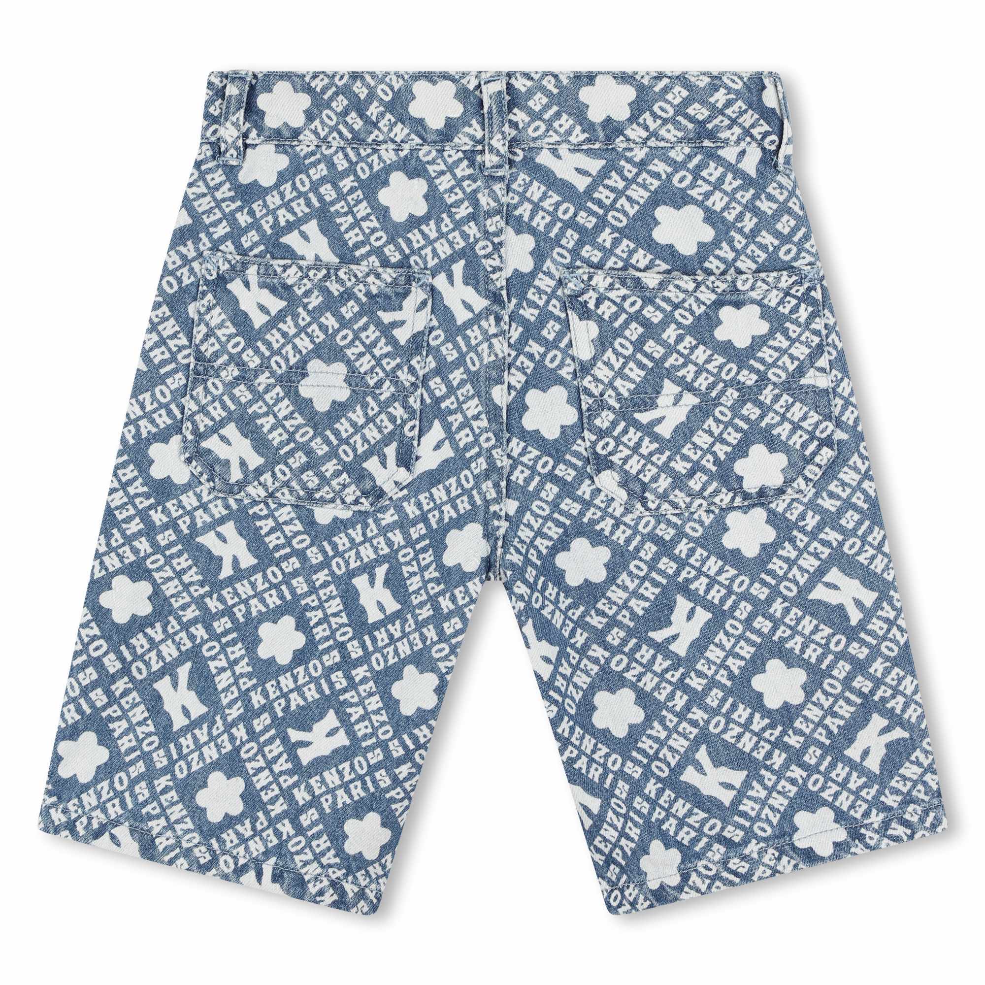 Bermuda-Shorts aus Jeans KENZO KIDS Für JUNGE