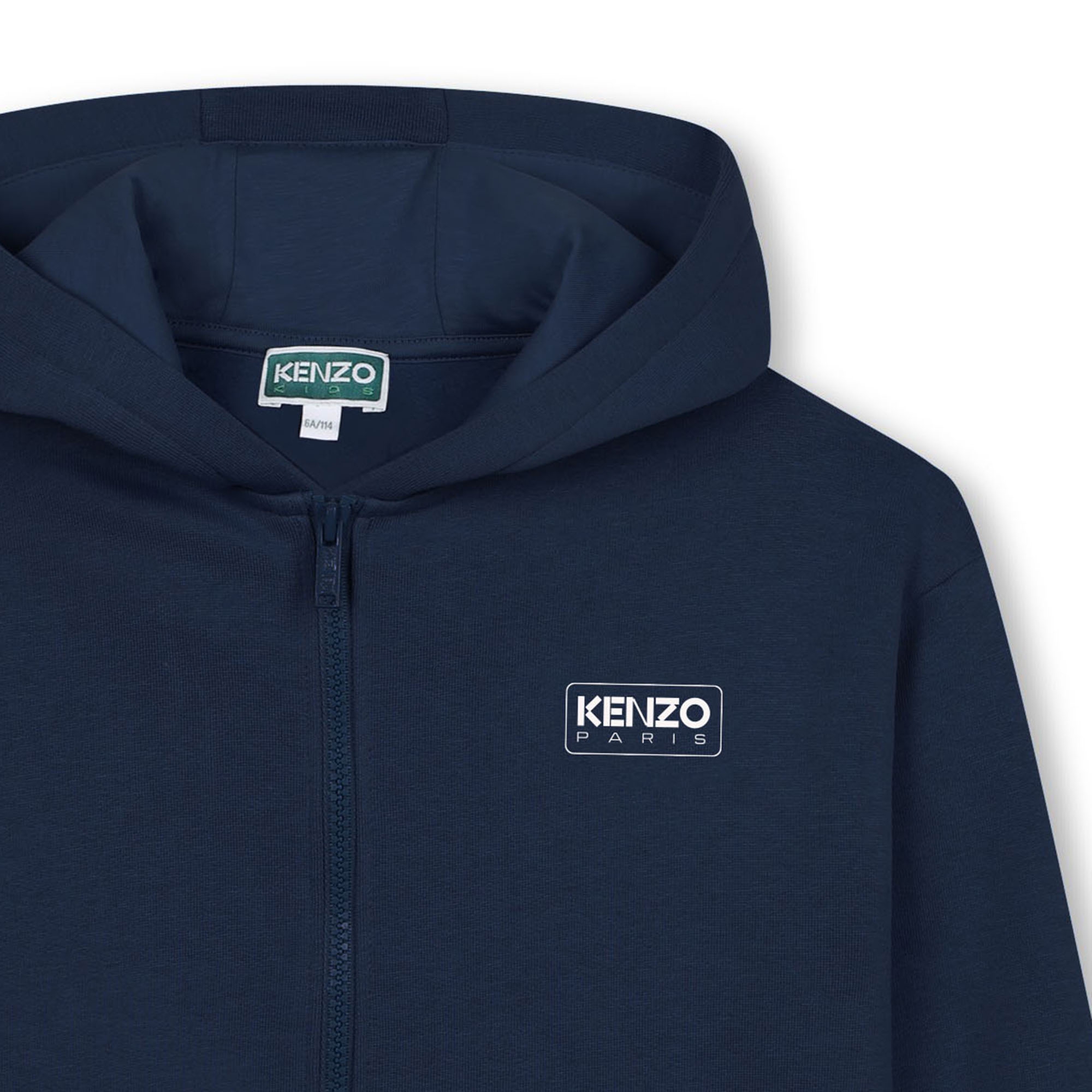 Chaqueta de chándal de muletón KENZO KIDS para UNISEXO