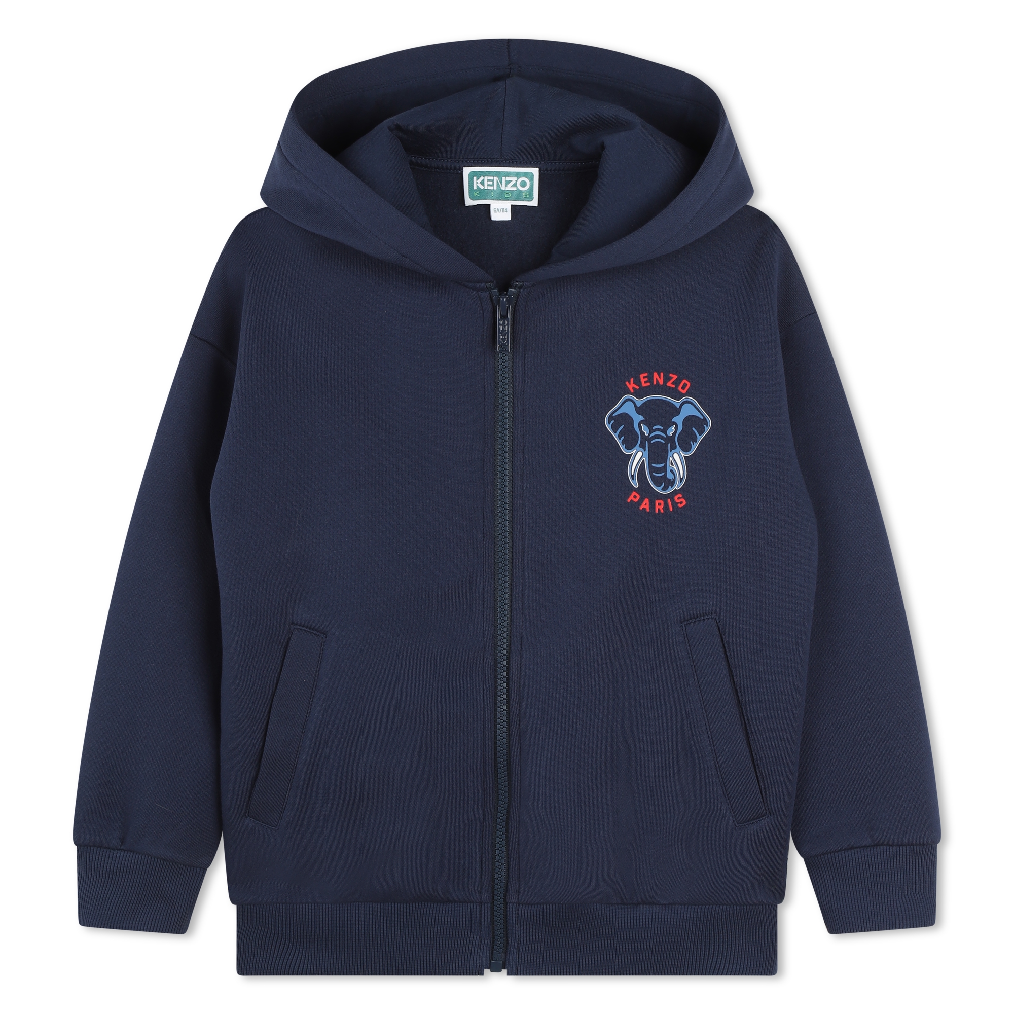 Cardigan de jogging molletonné KENZO KIDS pour GARCON