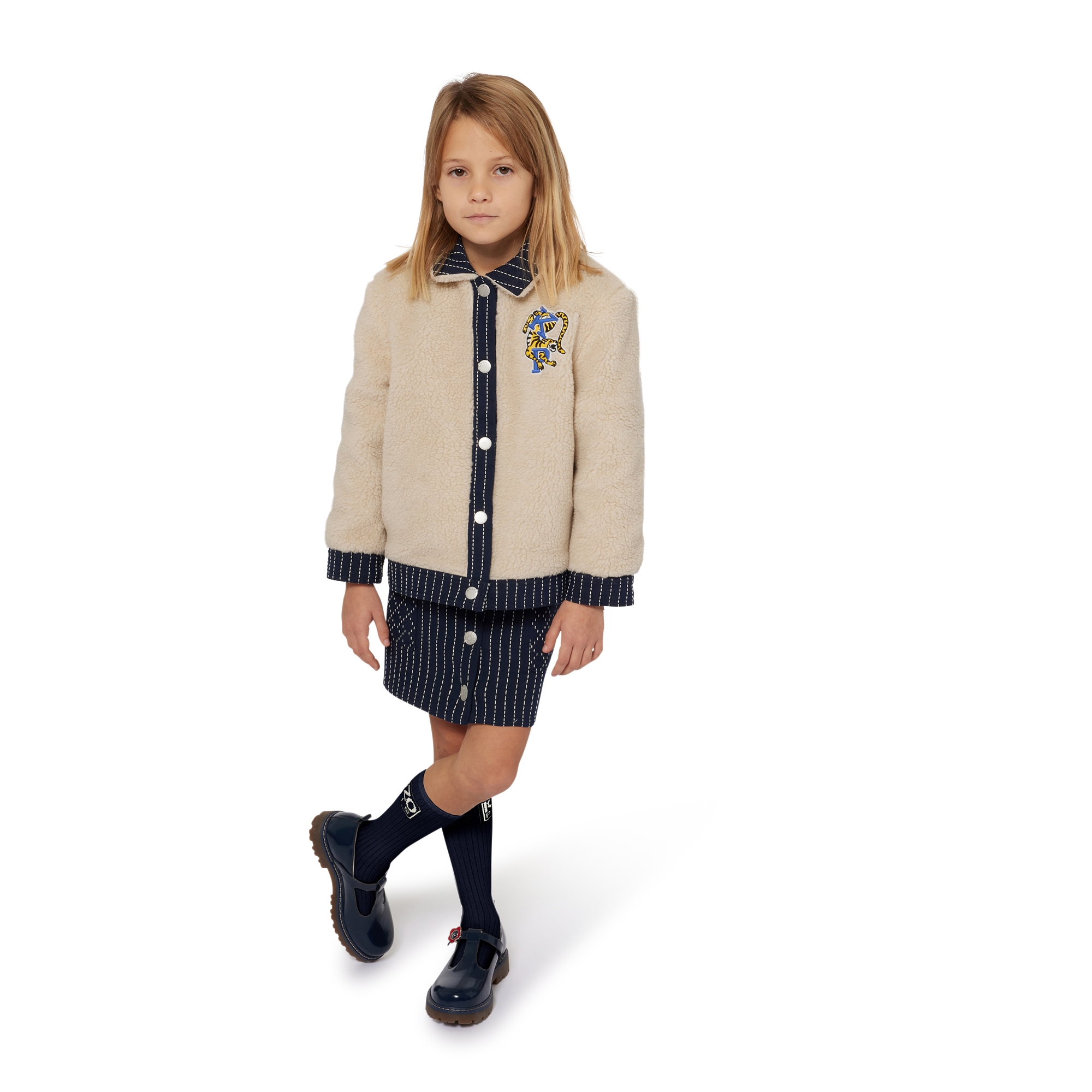 Manteau réversible fantaisie KENZO KIDS pour UNISEXE