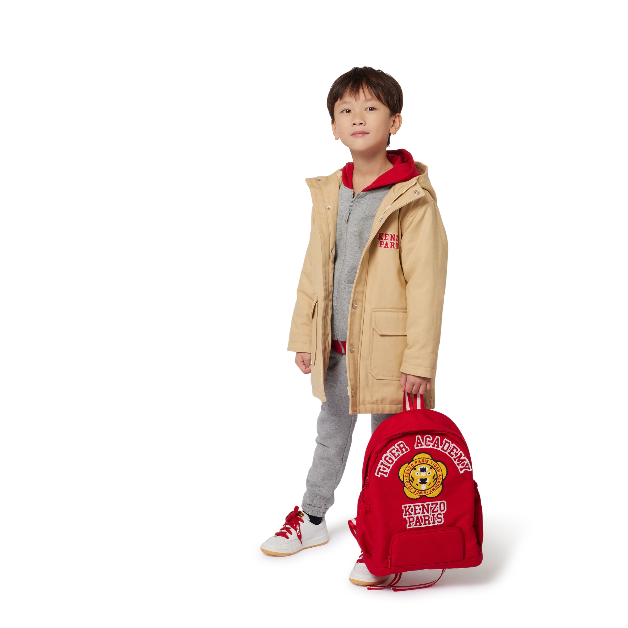 Hooded parka KENZO KIDS for BOY