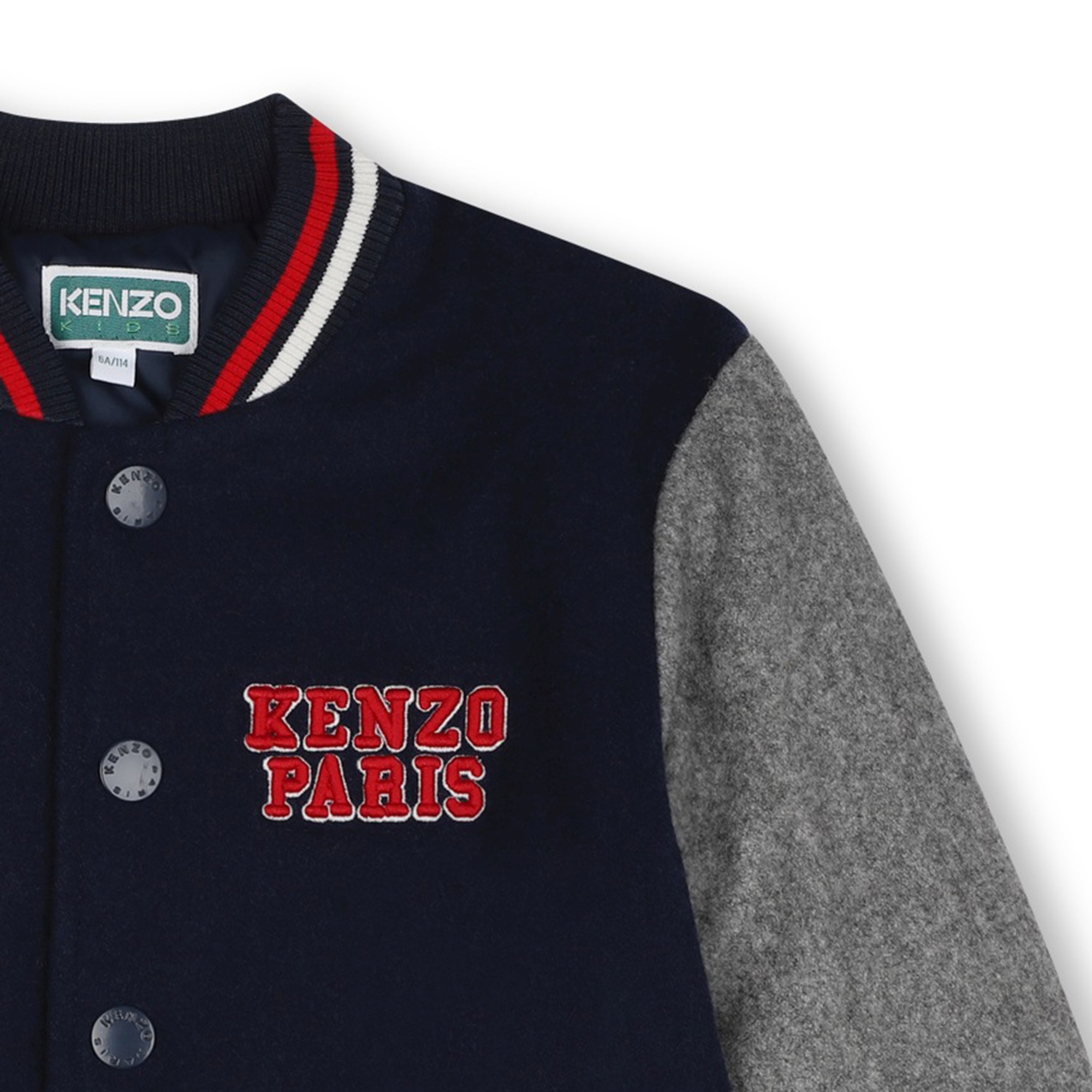 Woollen jacket KENZO KIDS for BOY