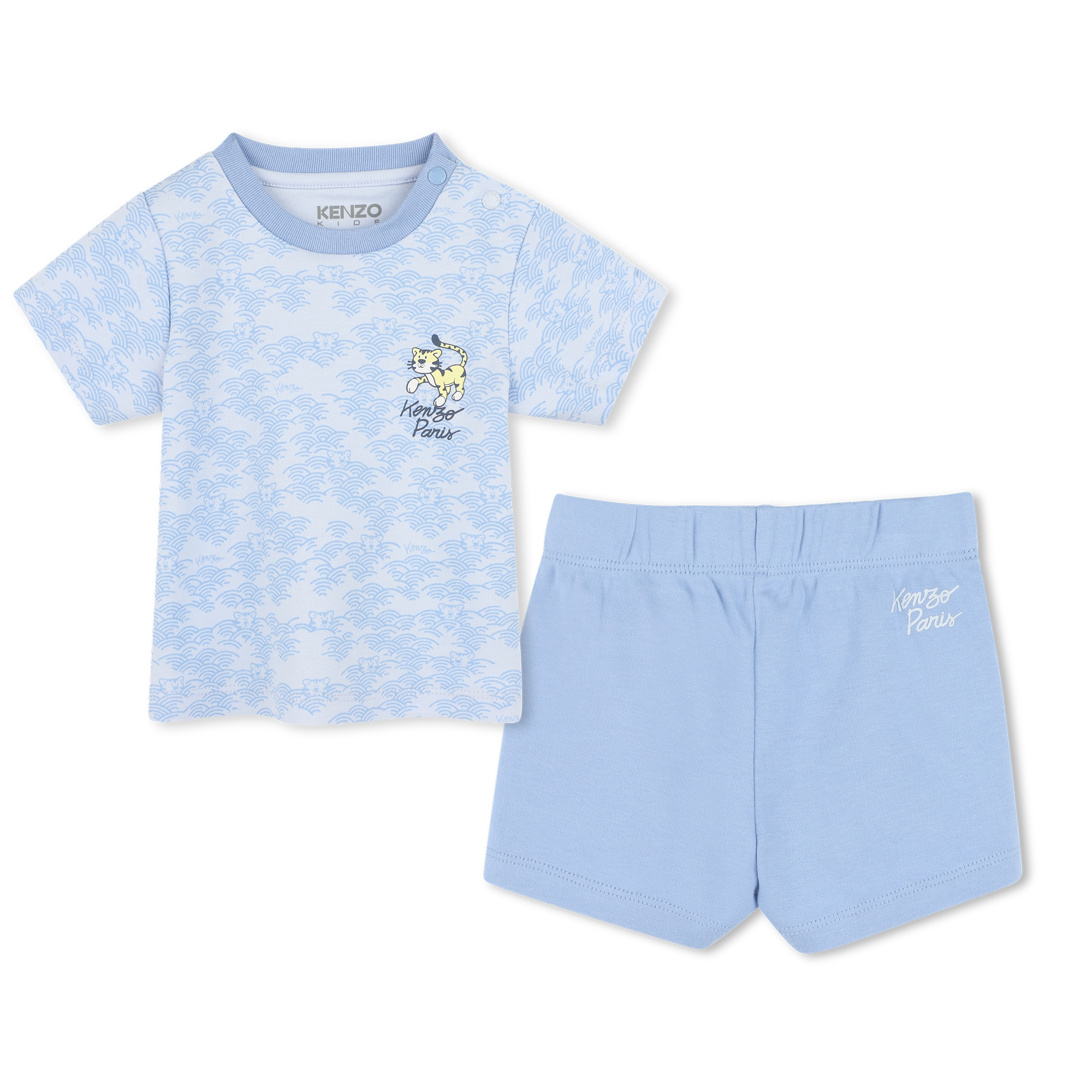 Ensemble short et T-shirt KENZO KIDS pour GARCON