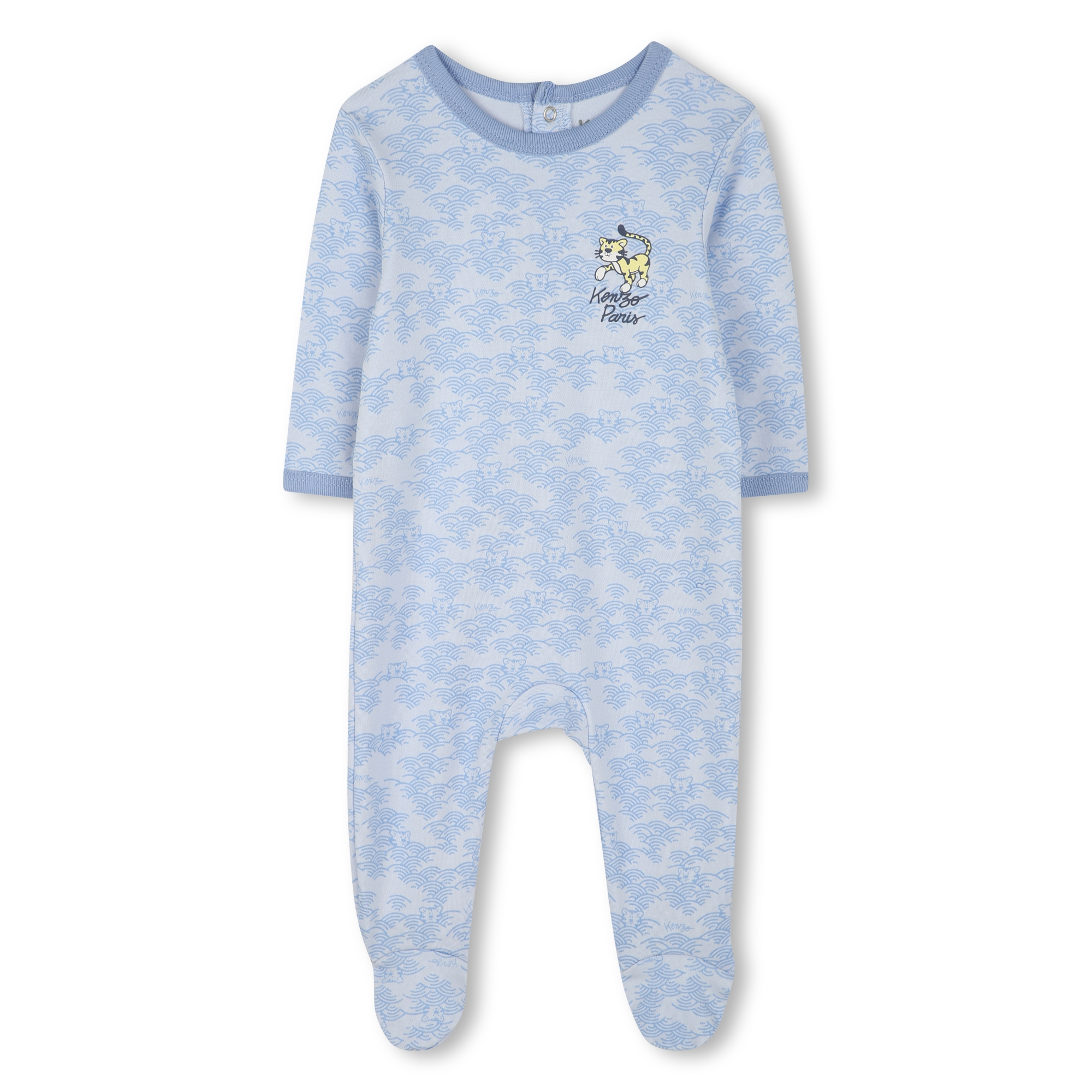 Pyjama pressionné en coton KENZO KIDS pour GARCON