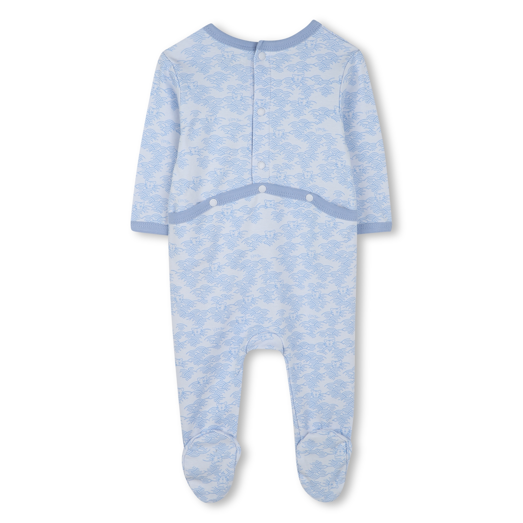 Pyjama pressionné en coton KENZO KIDS pour GARCON