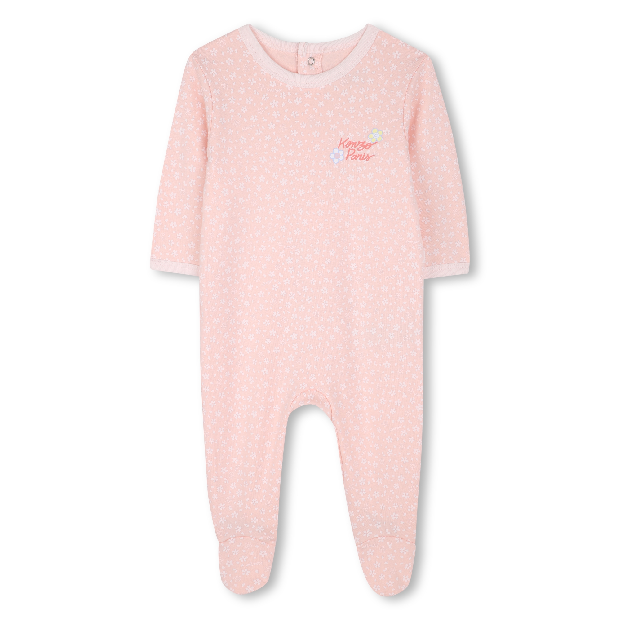 Pyjama pressionné en coton KENZO KIDS pour FILLE