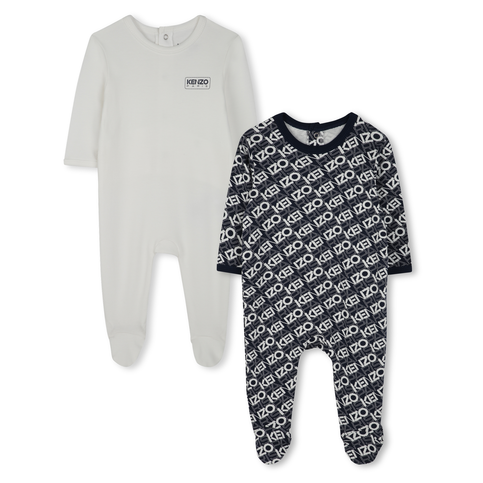 Pack de 2 pijamas de algodón KENZO KIDS para UNISEXO