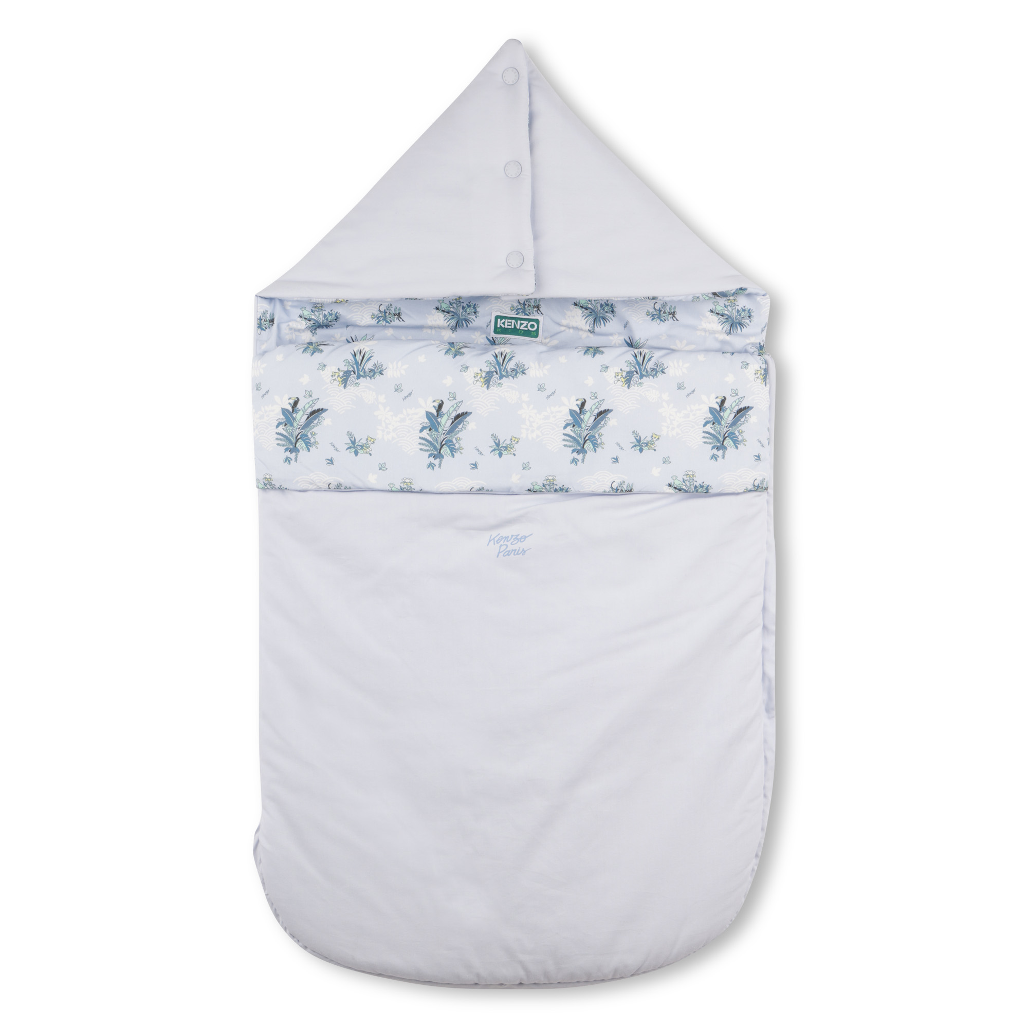 Reversible cotton bunting bag KENZO KIDS for UNISEX