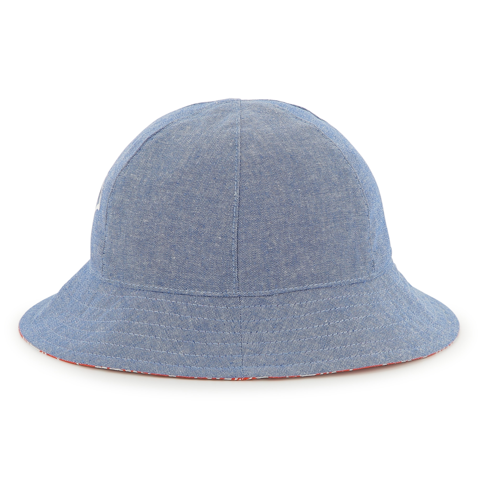 Reversible cotton bucket hat KENZO KIDS for UNISEX