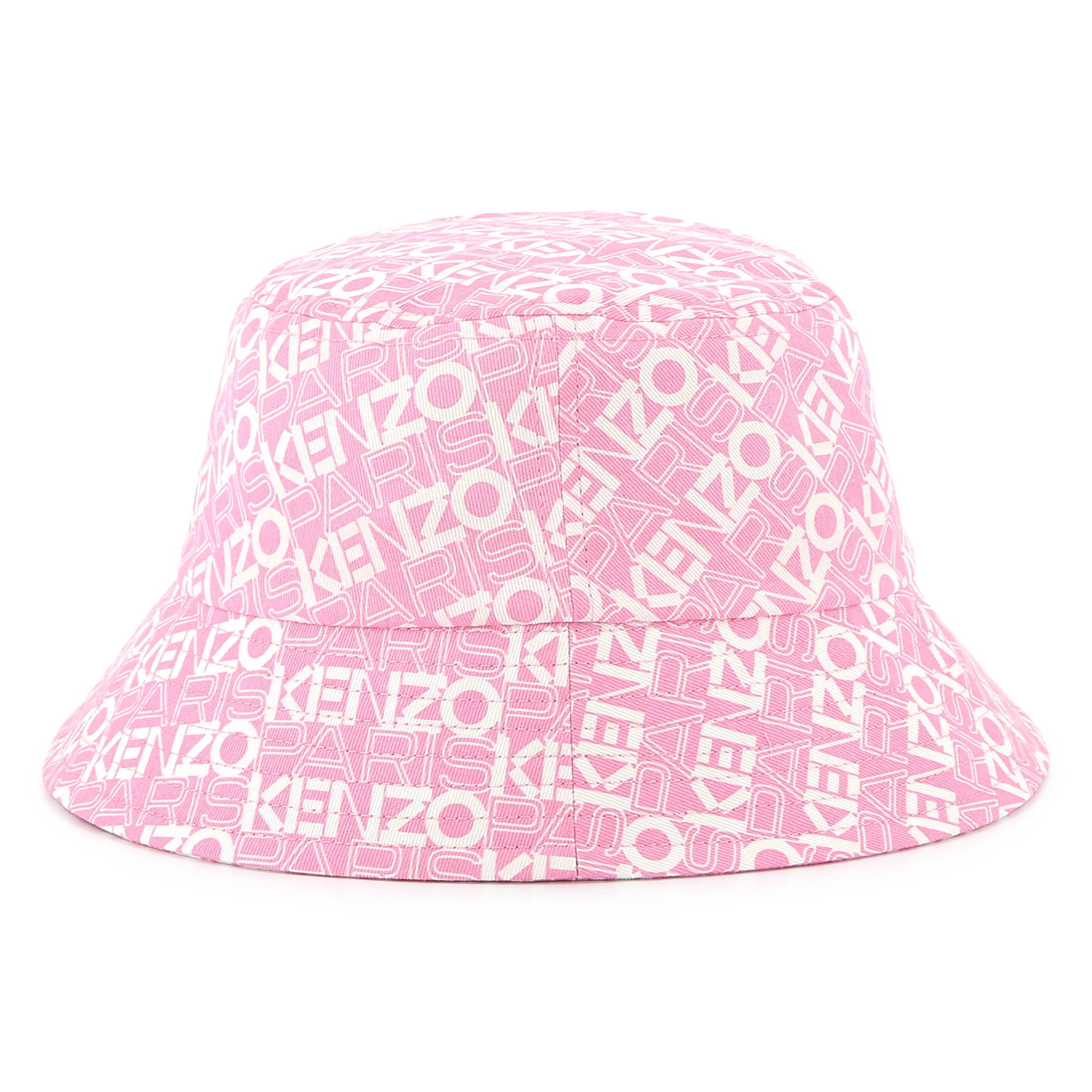 Printed cotton bucket hat KENZO KIDS for UNISEX