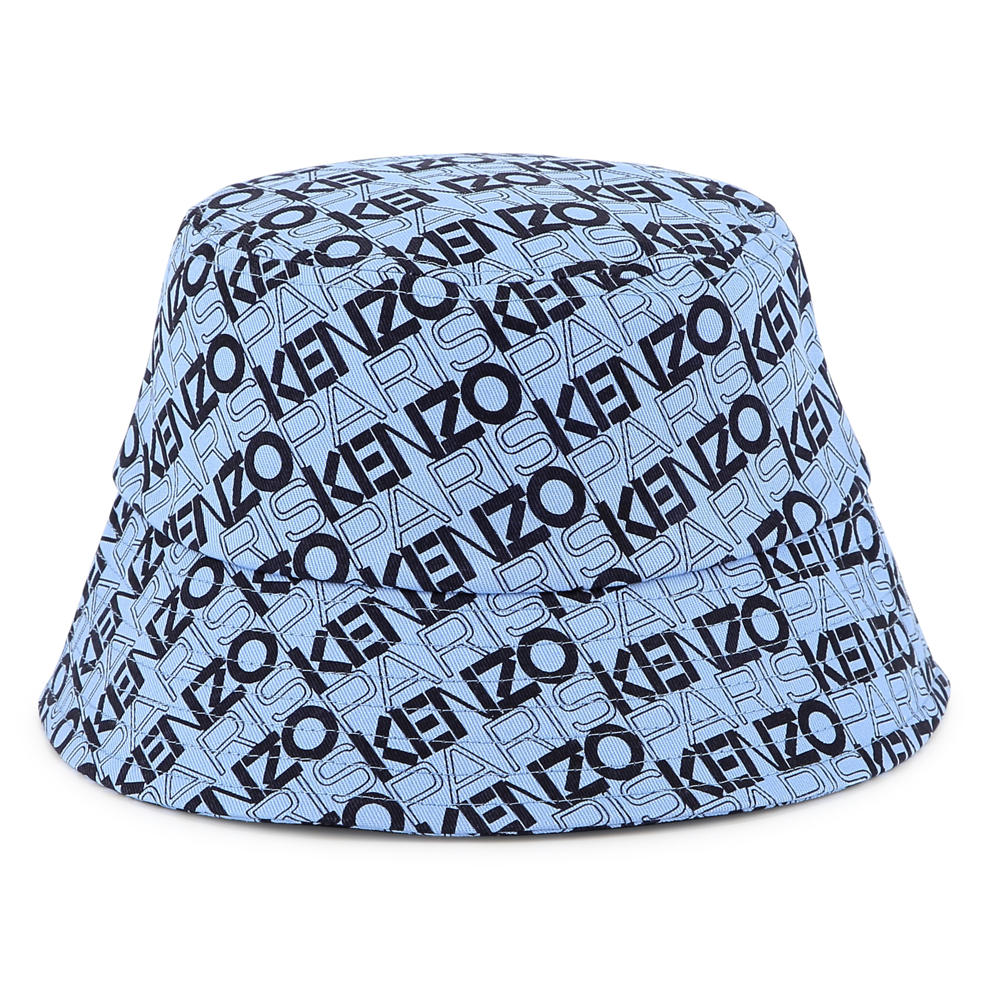 Printed cotton bucket hat KENZO KIDS for UNISEX