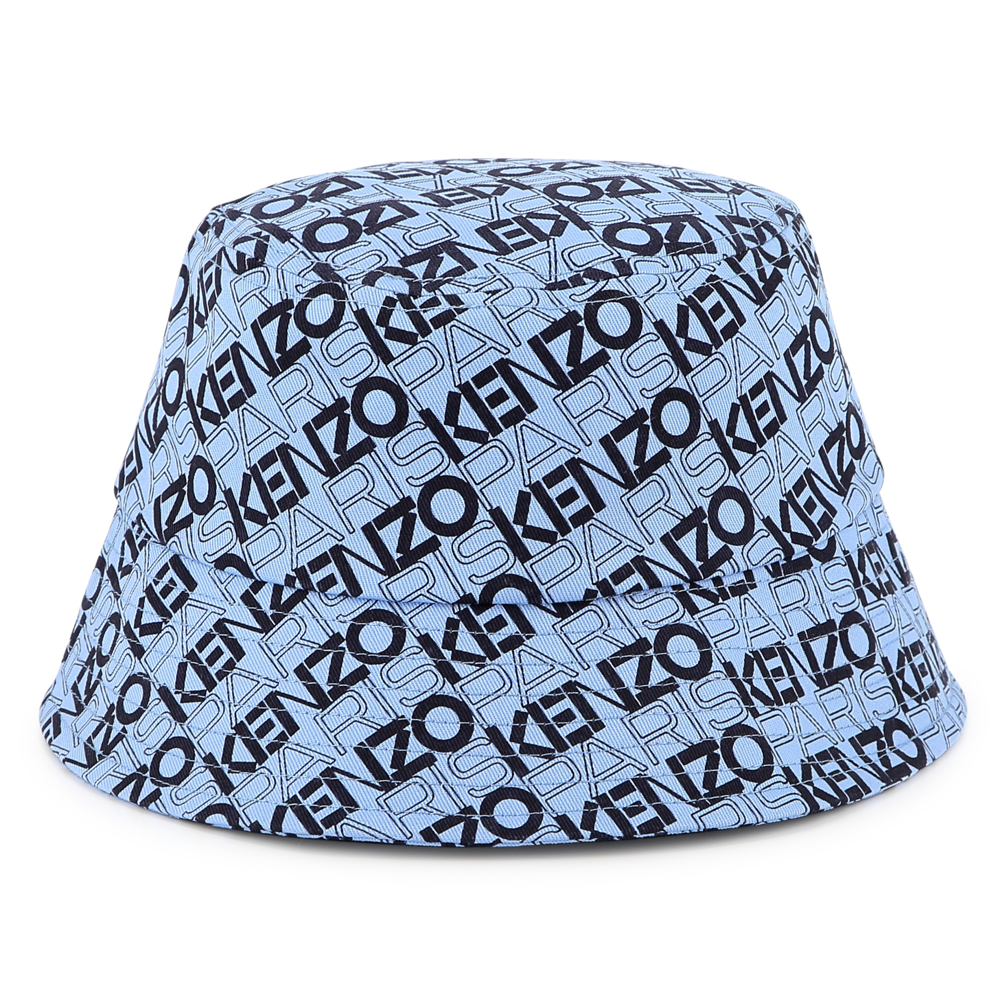 Printed cotton bucket hat KENZO KIDS for UNISEX