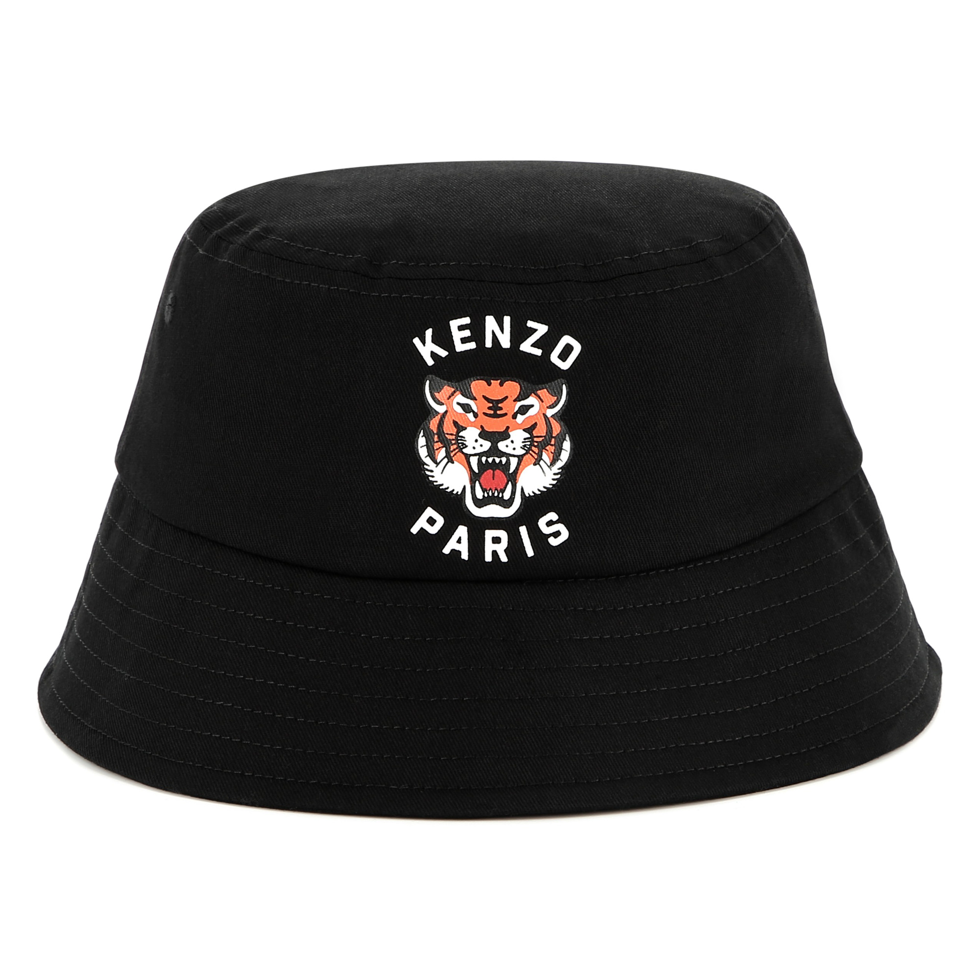 Cotton bucket hat KENZO KIDS for UNISEX