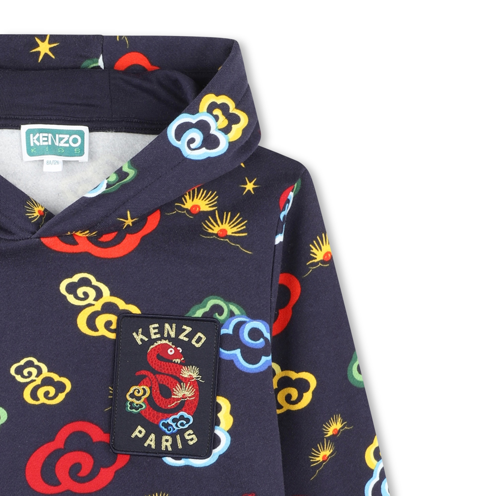 Printed hoodie KENZO KIDS for UNISEX