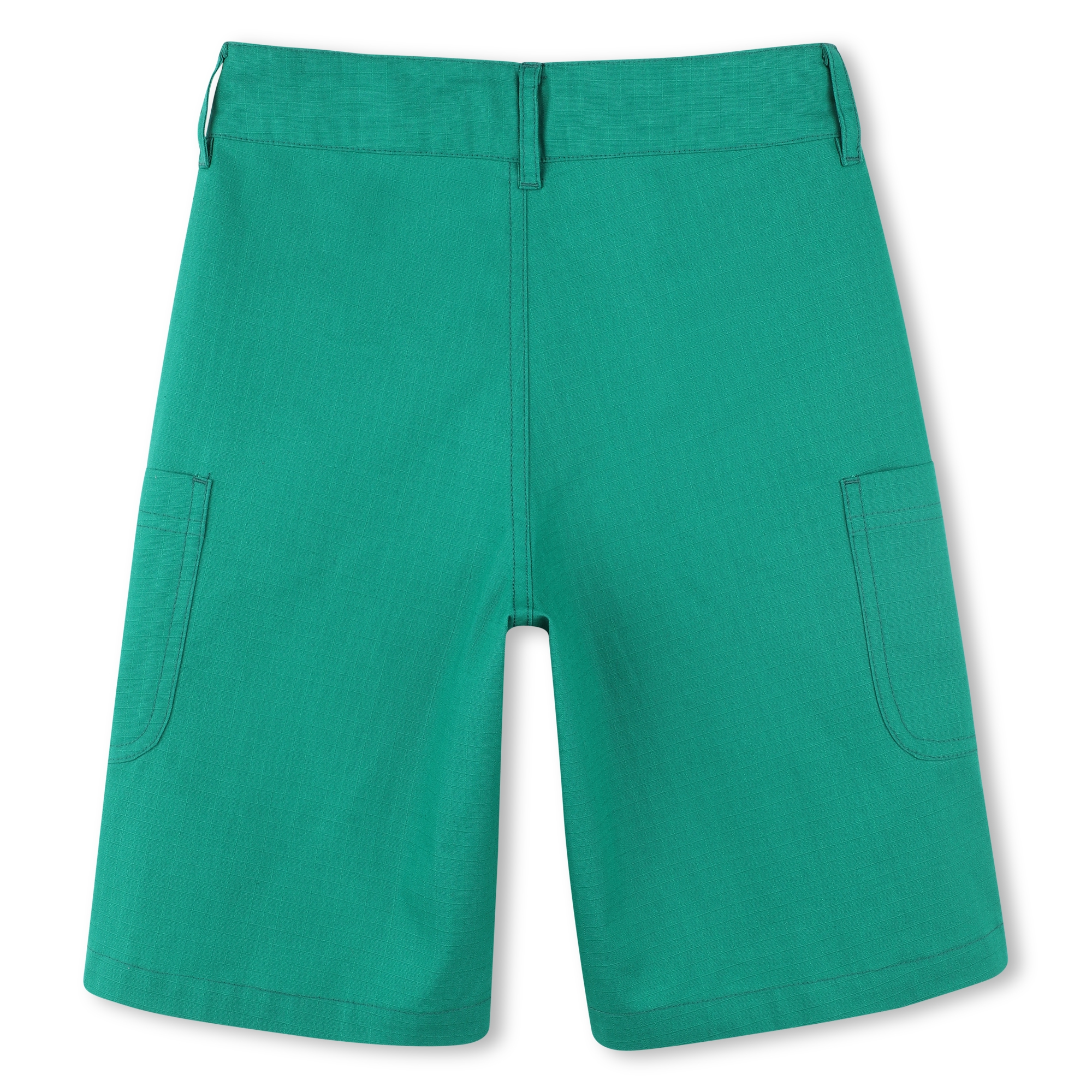 Cotton Bermuda cargo shorts KENZO KIDS for BOY