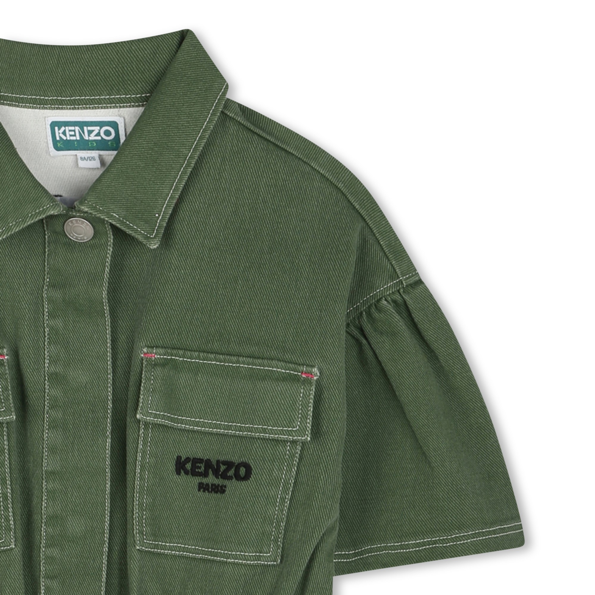 Katoenen safari-jurk KENZO KIDS Voor