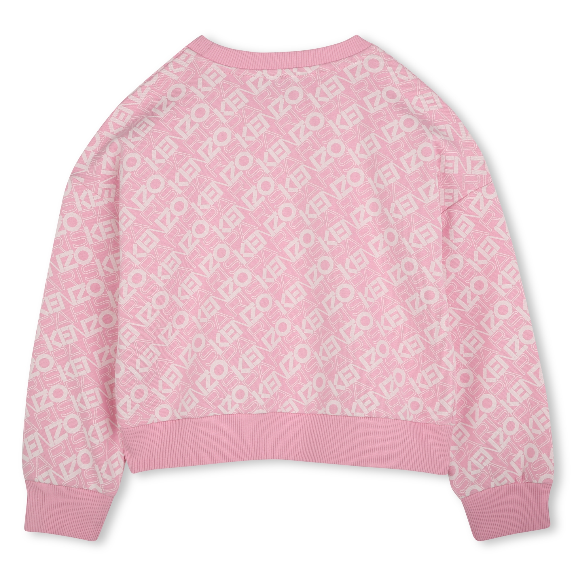 Sweat-shirt molletonné coton KENZO KIDS pour FILLE