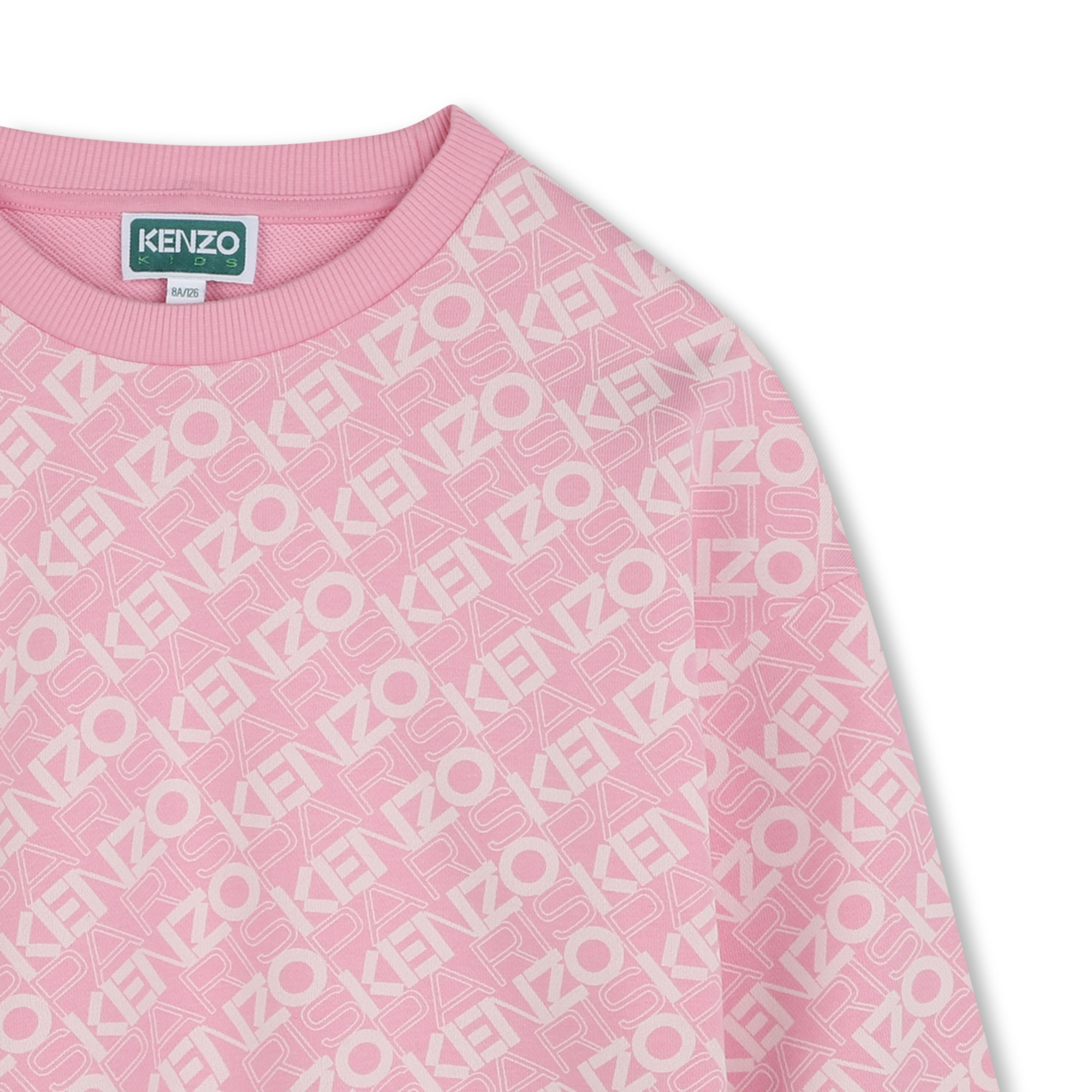 Cotton fleece sweatshirt KENZO KIDS for GIRL