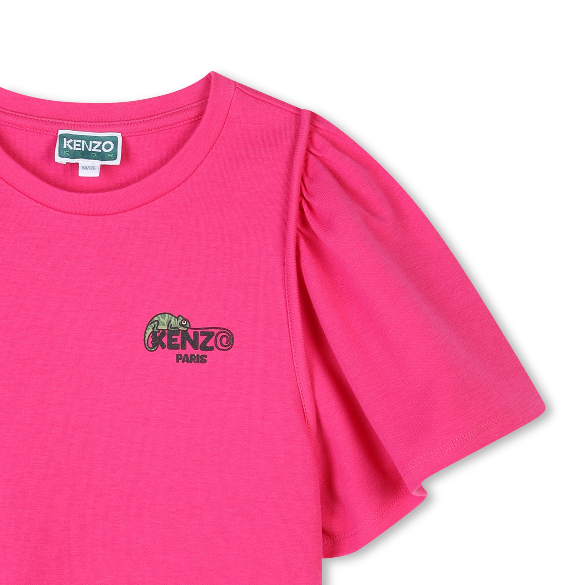 Camiseta lisa de manga corta KENZO KIDS para NIÑA